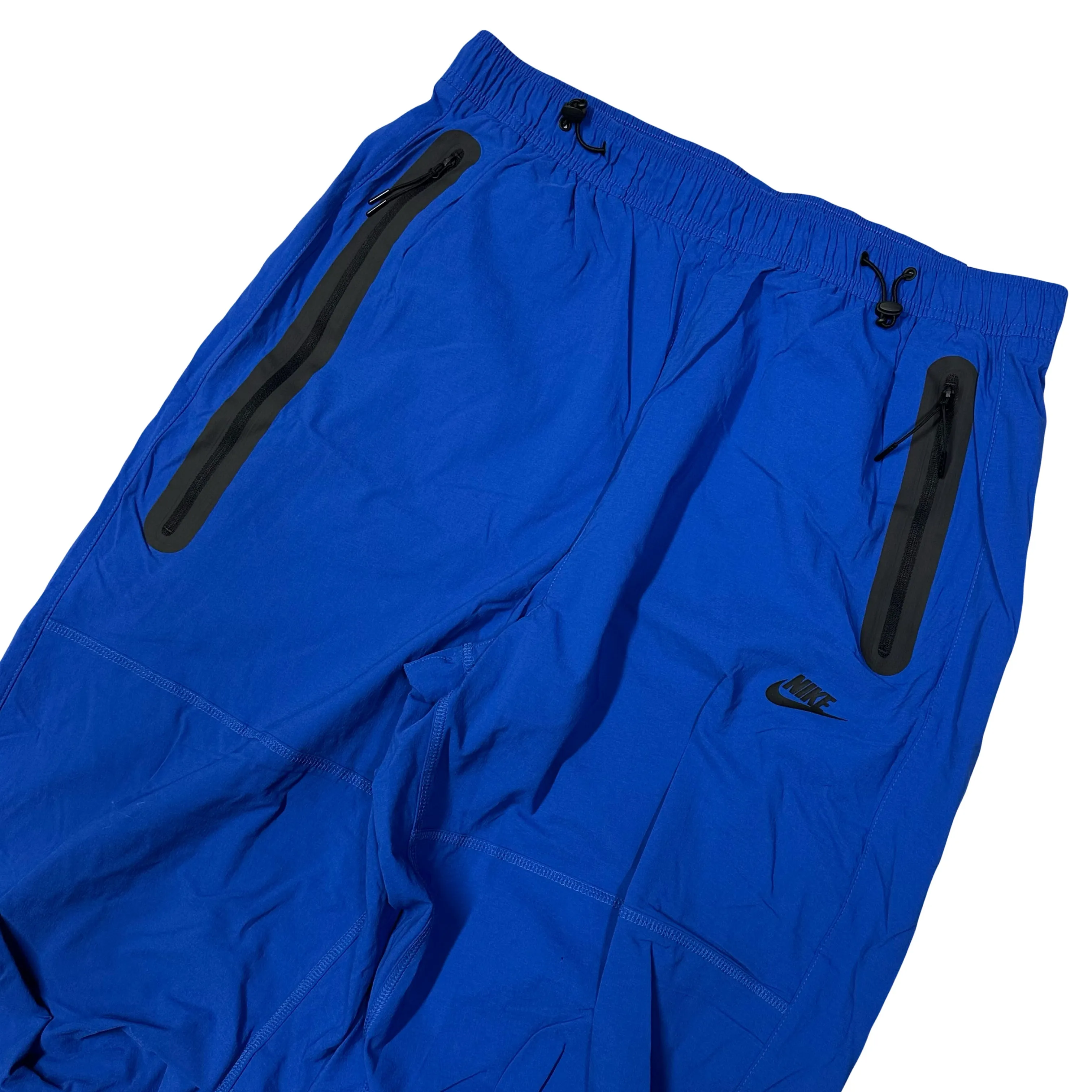 Nike Woven Tech Loose Fit Bottoms In Blue ( L )
