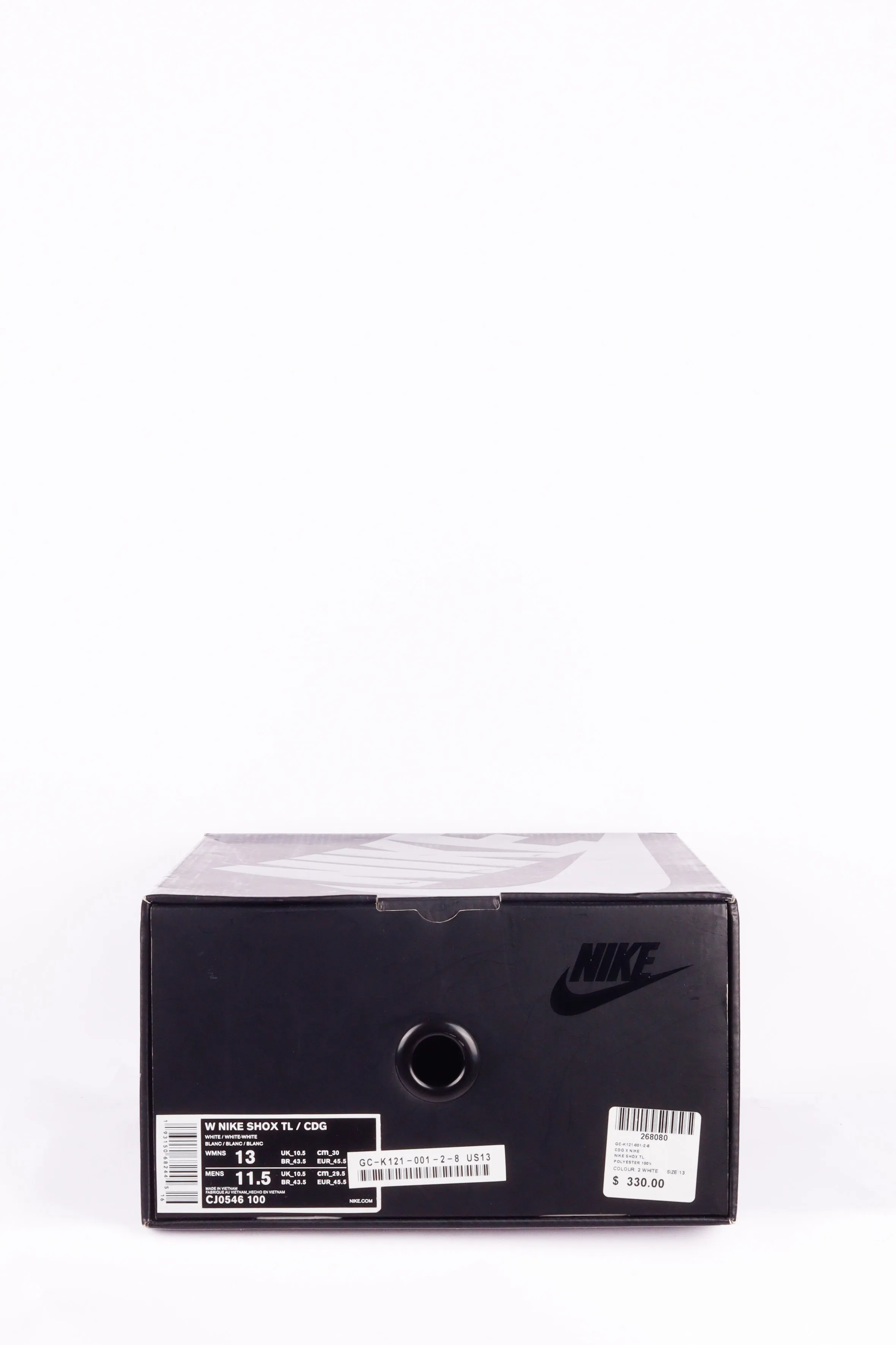 Nike x Comme des Garons Womens Shox TL 'White' (2019)