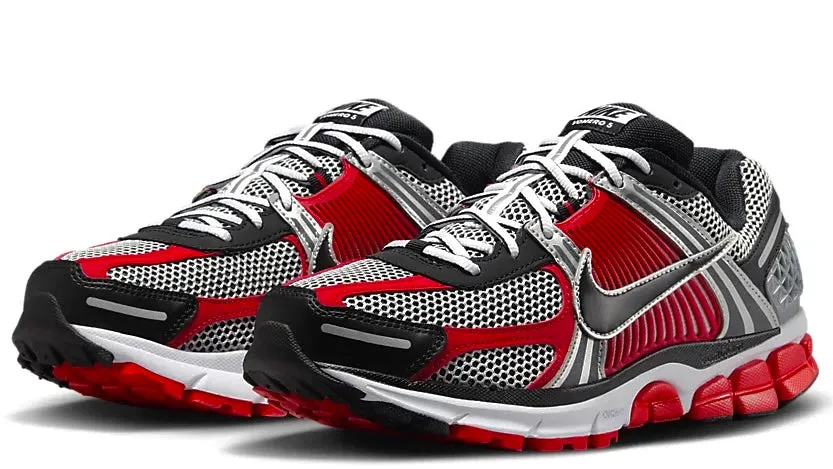Nike Zoom Vomero 5 Metallic Silver University Red