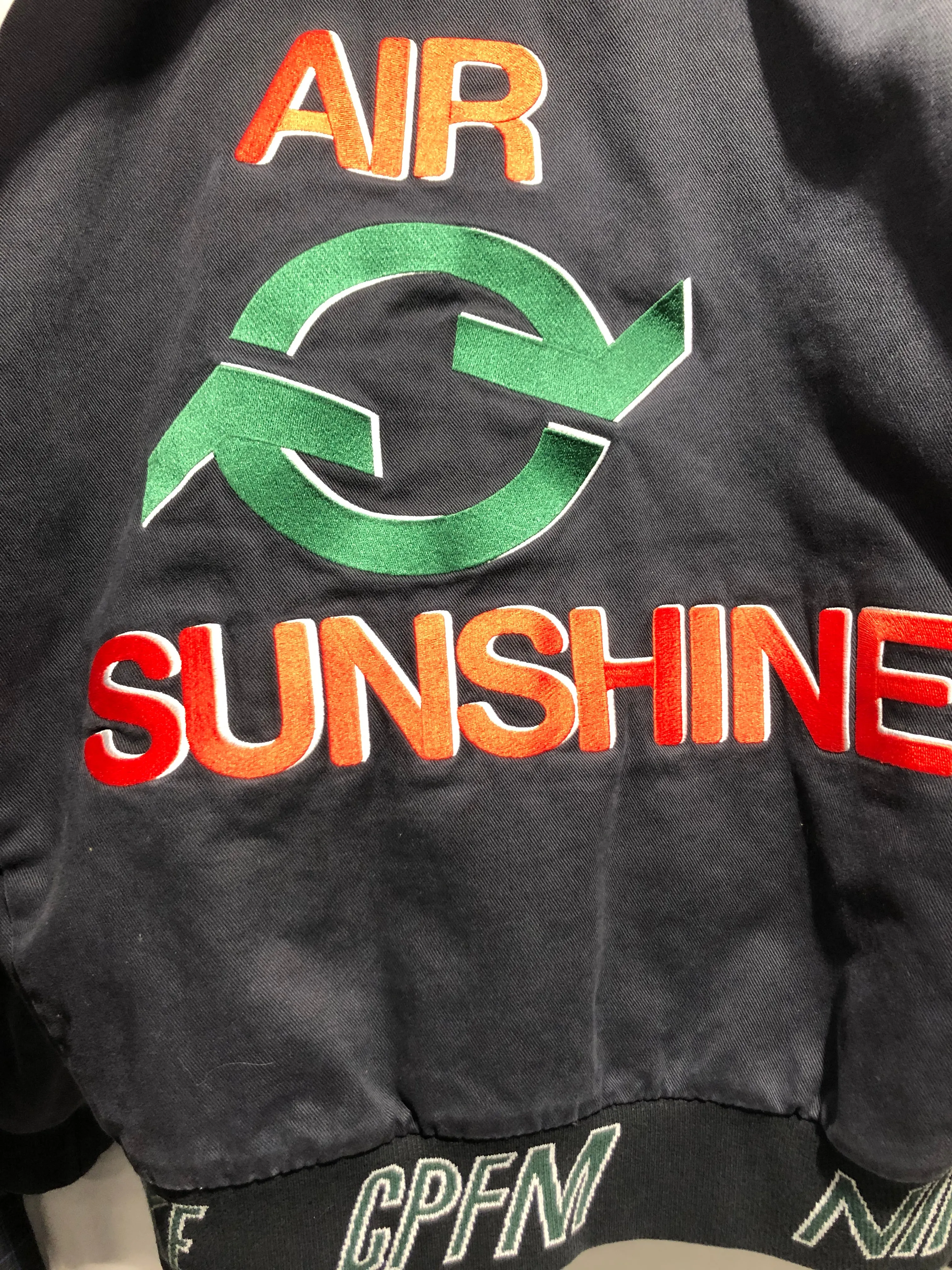 NIKE/CACTUS PLANT FLEA MARKET/Baseball Jkt/S/Cotton/BLK/Graphic/