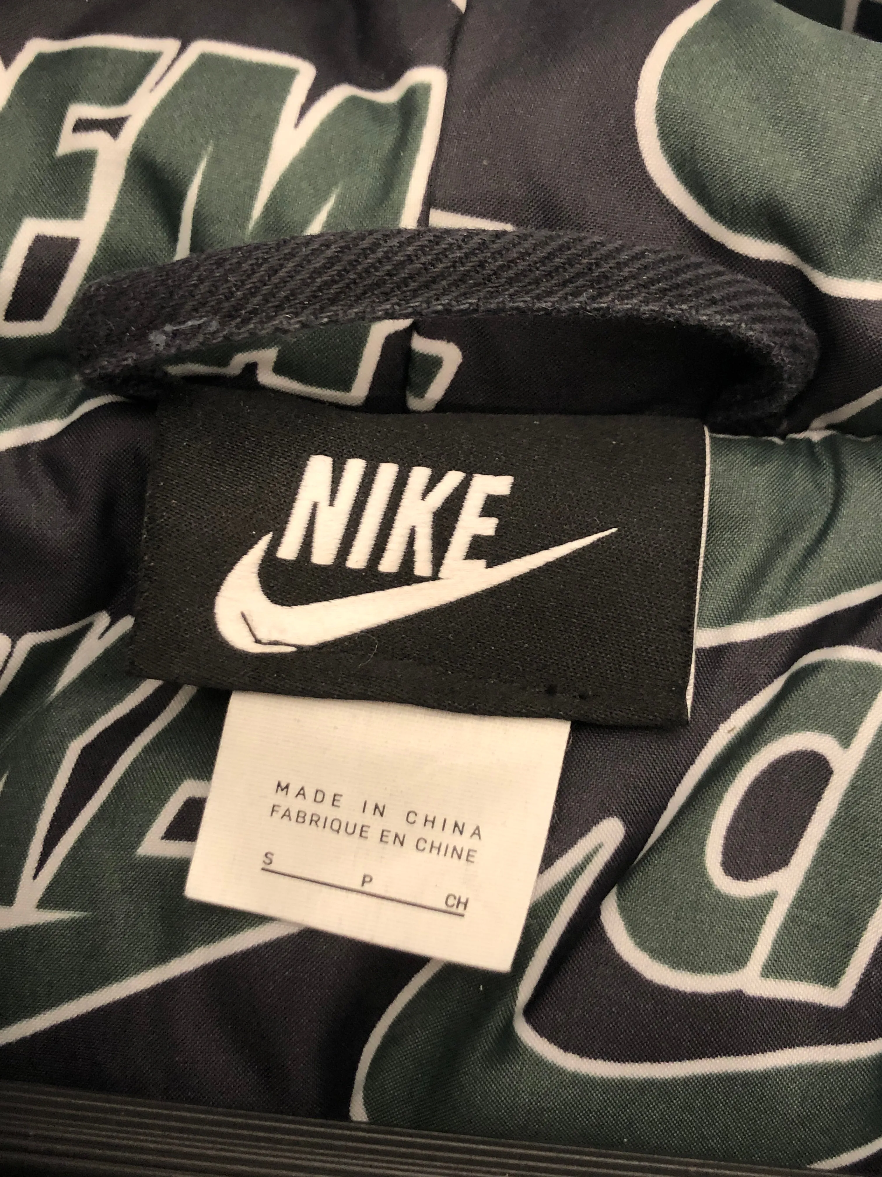 NIKE/CACTUS PLANT FLEA MARKET/Baseball Jkt/S/Cotton/BLK/Graphic/