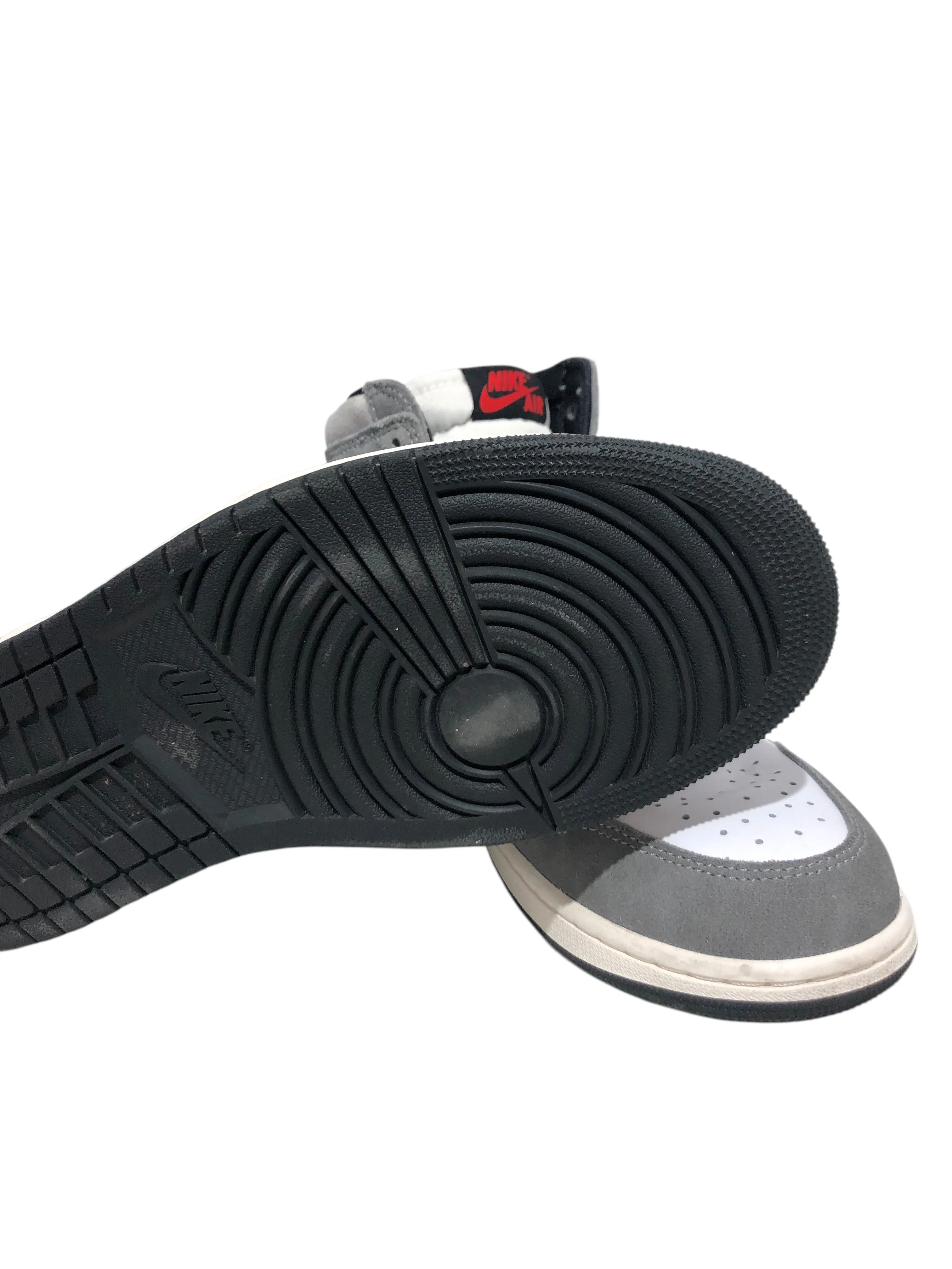 NIKE/Hi-Sneakers/US 10/Leather/GRY/Jordan 1 Washed Black