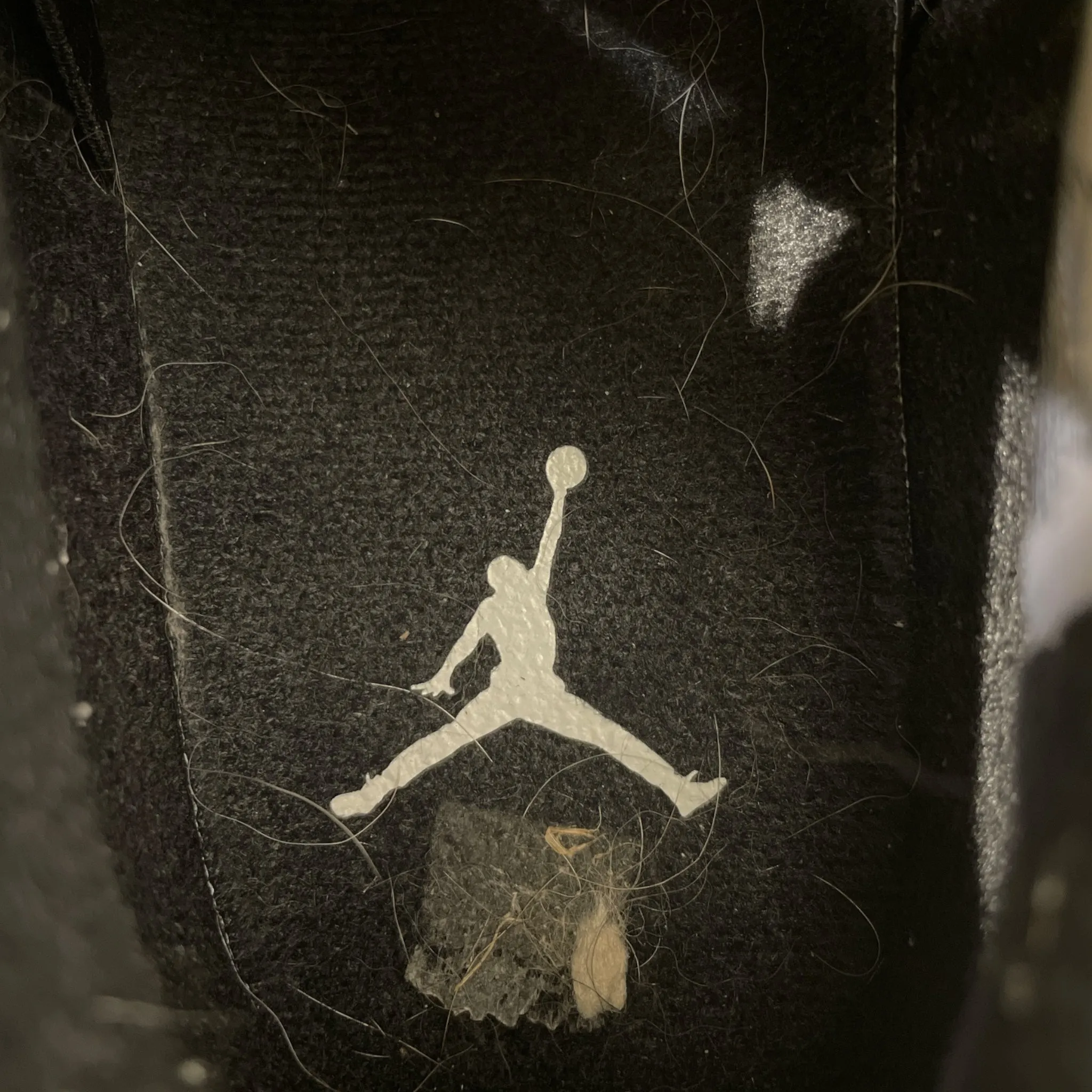 NIKE/Hi-Sneakers/US 11/Suede/BLK/Jordan 4 Thunder