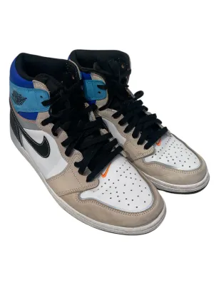 NIKE/Hi-Sneakers/US 8.5/Suede/ORN/Jordan 1 Gore-Tex  Light Curry