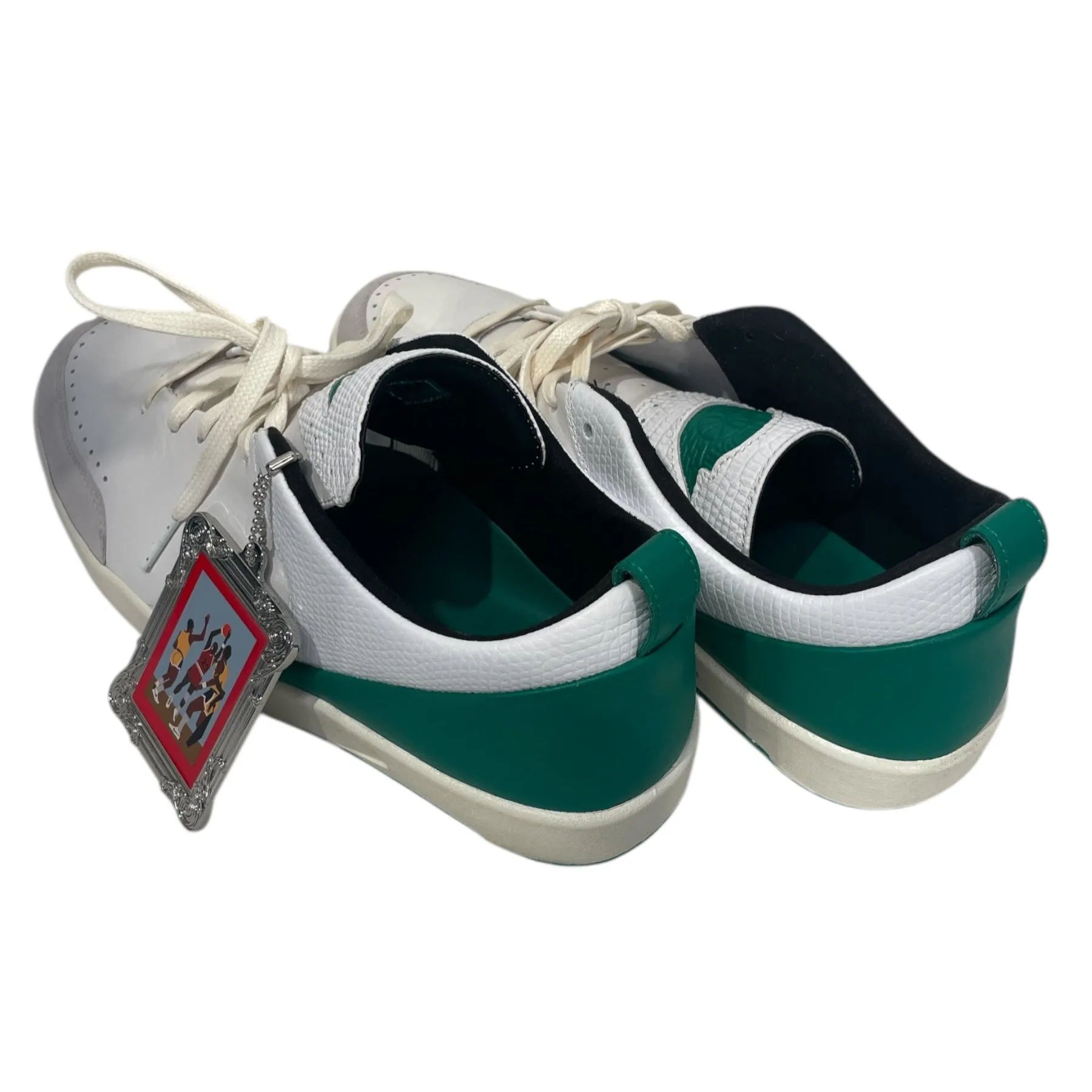 NIKE/Low-Sneakers/US 10/Leather/WHT/Jordan 2 Low SE Nina Chanel