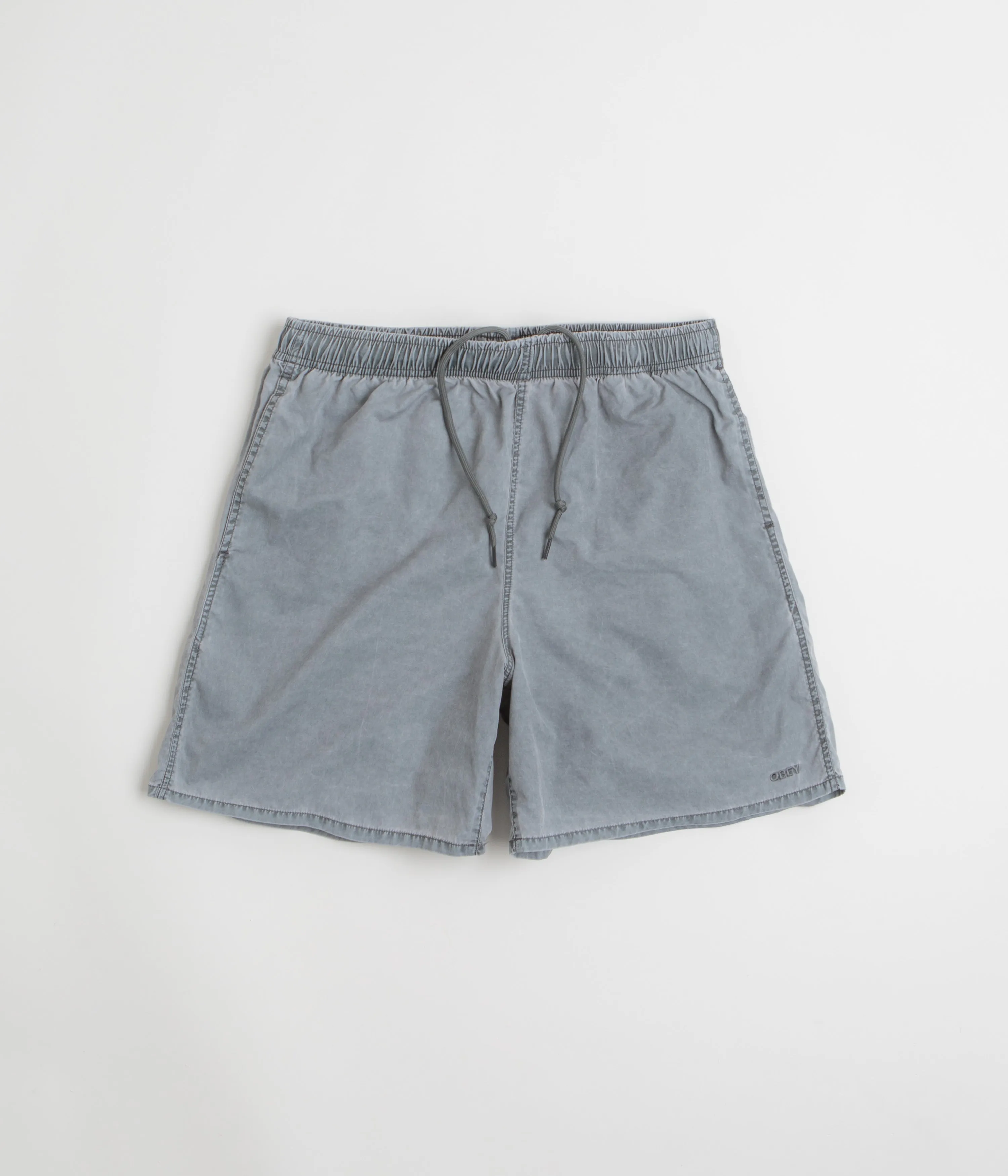Obey Easy Pigment Cotton Nylon Shorts - Pigment Black