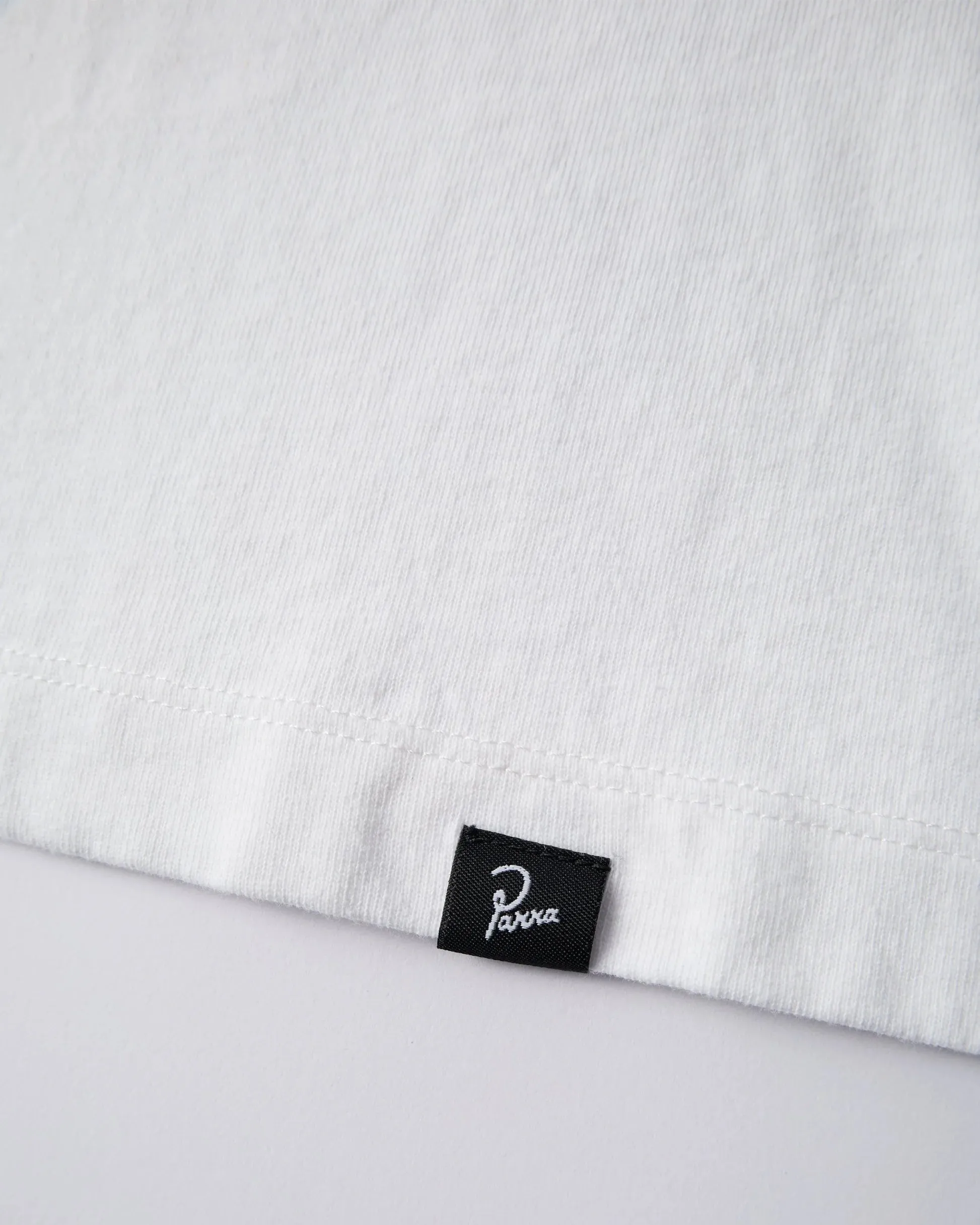 Parra Beached & Blank Tee // White