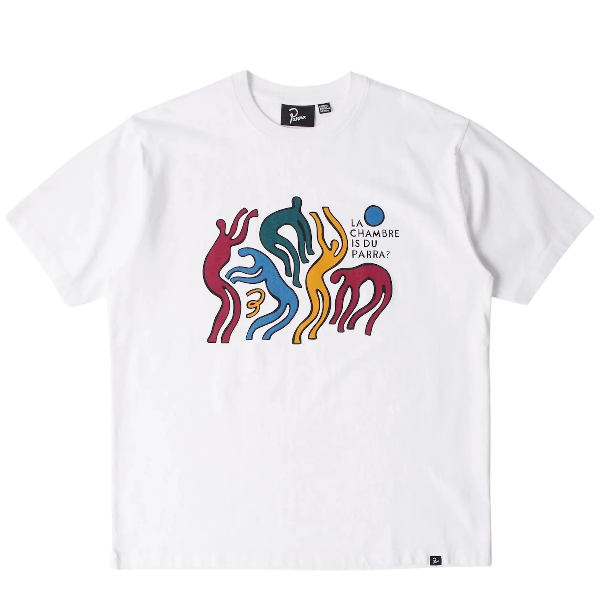 Parra La Chambre Nuit Tee // White