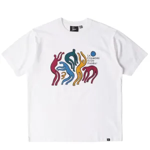 Parra La Chambre Nuit Tee // White