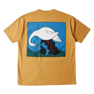 Parra Swan To The Face Tee // Ocher