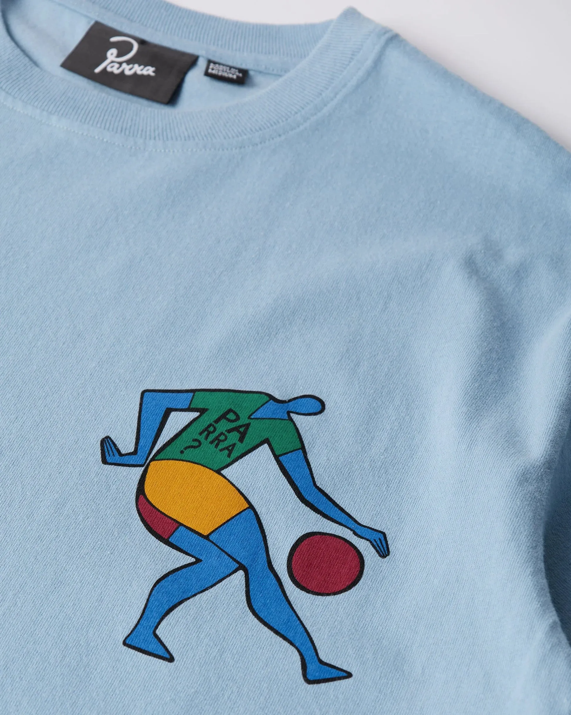 Parra Vase Delivery Tee // Light Blue