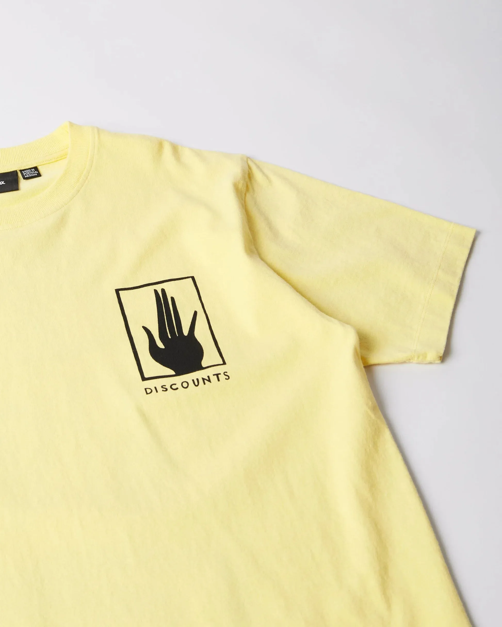 Parra Yoga Discounts Tee // Yellow