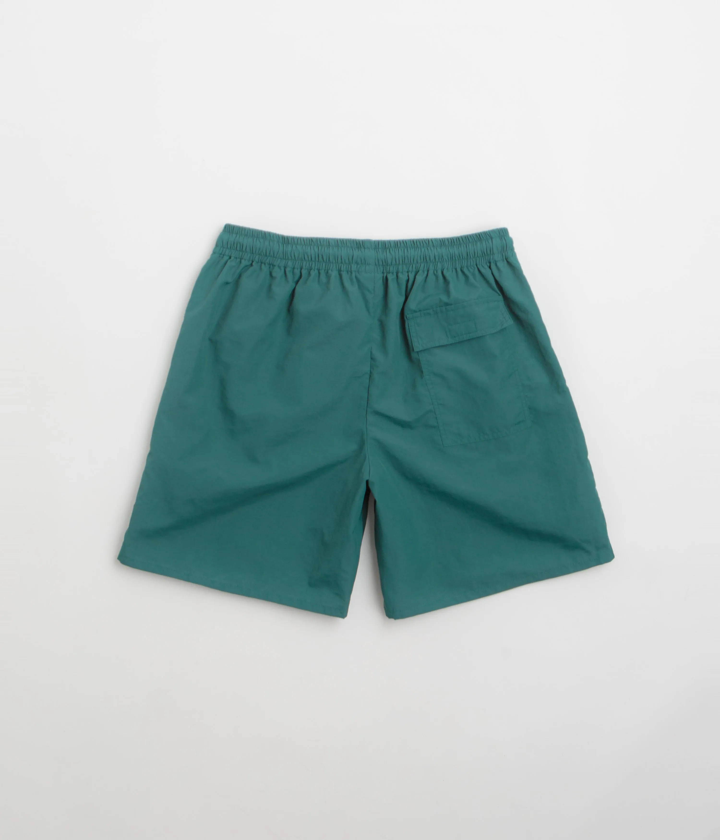 Pasteelo Script Active Shorts - Dark Teal