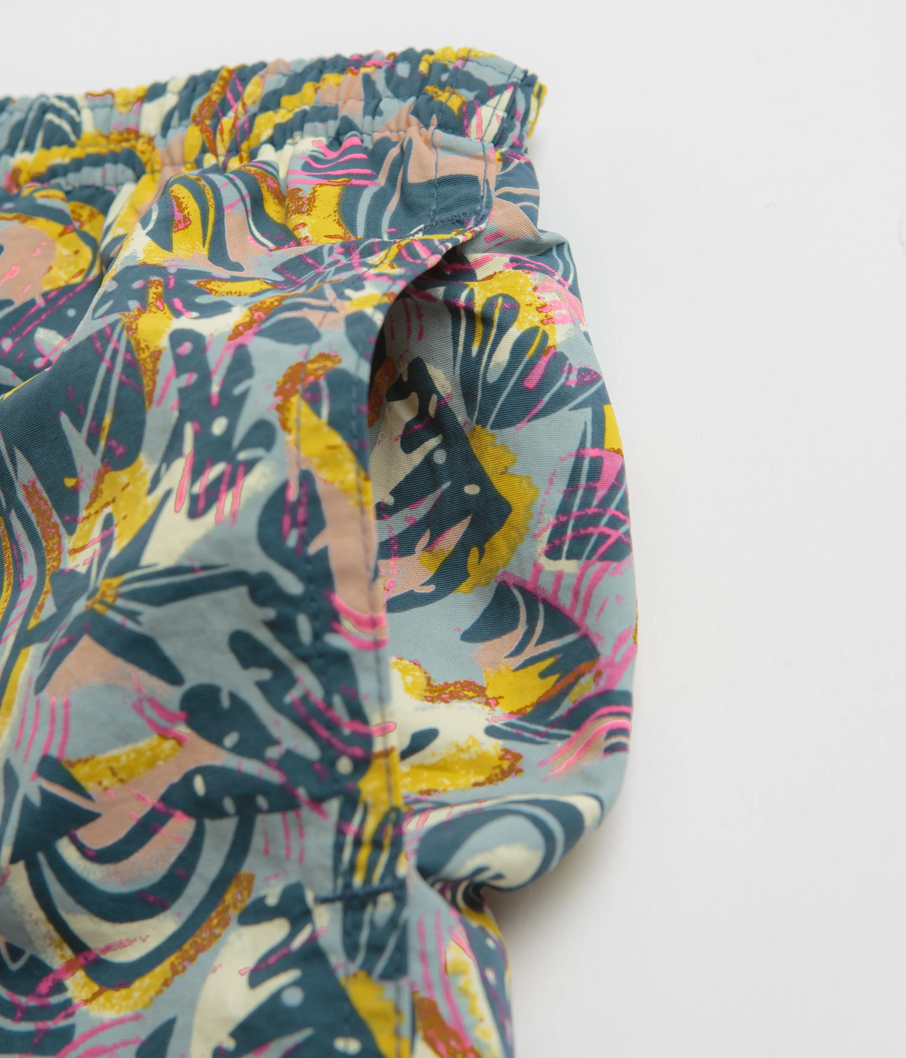 Patagonia Baggies Longs 7 Shorts - Wild Botanist: Tidal Teal