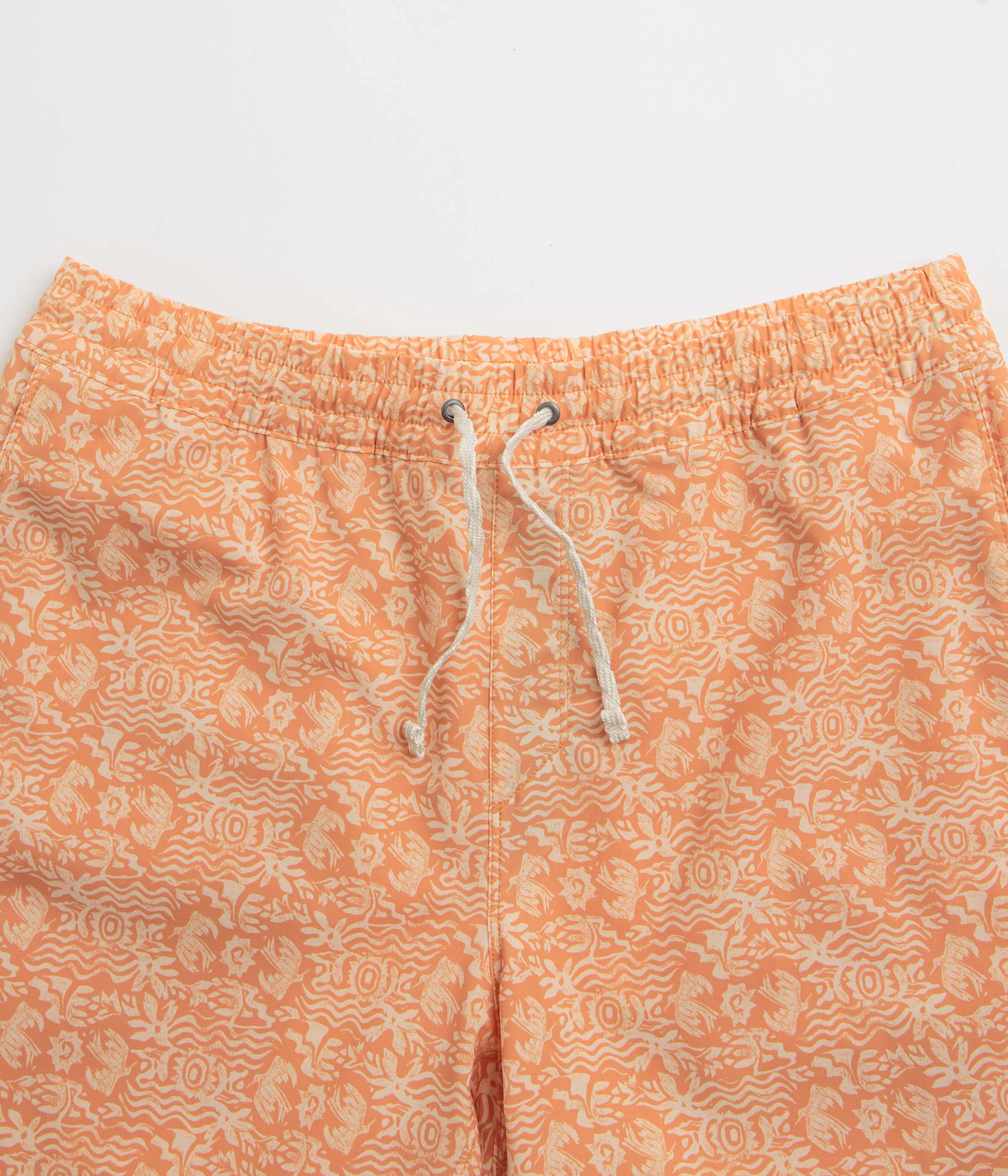 Patagonia Hydropeak Volley 16 Shorts - Mountain Breeze: Sunset Orange
