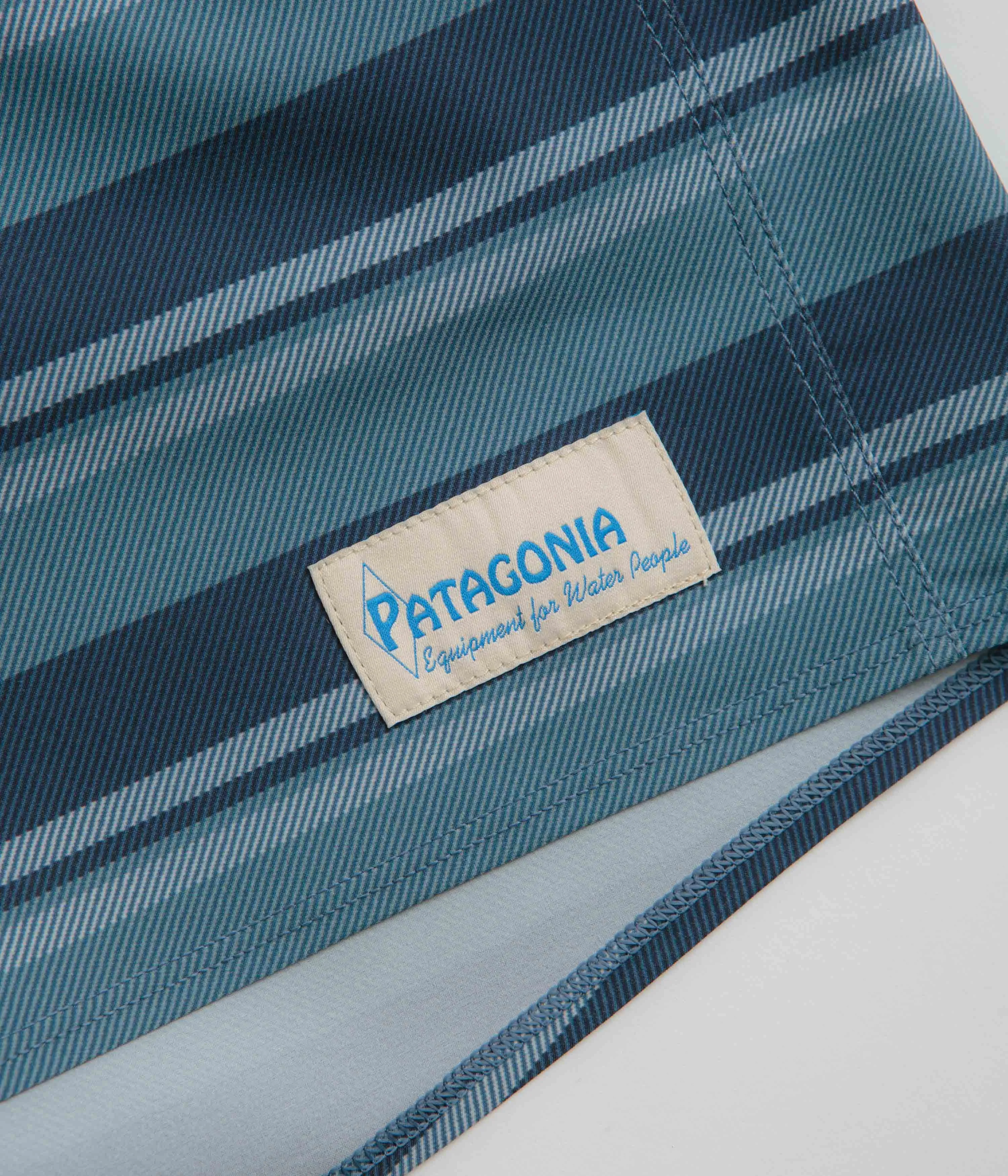 Patagonia Hydropeak Volley 16 Shorts - Twinnie Stripe: Still Blue
