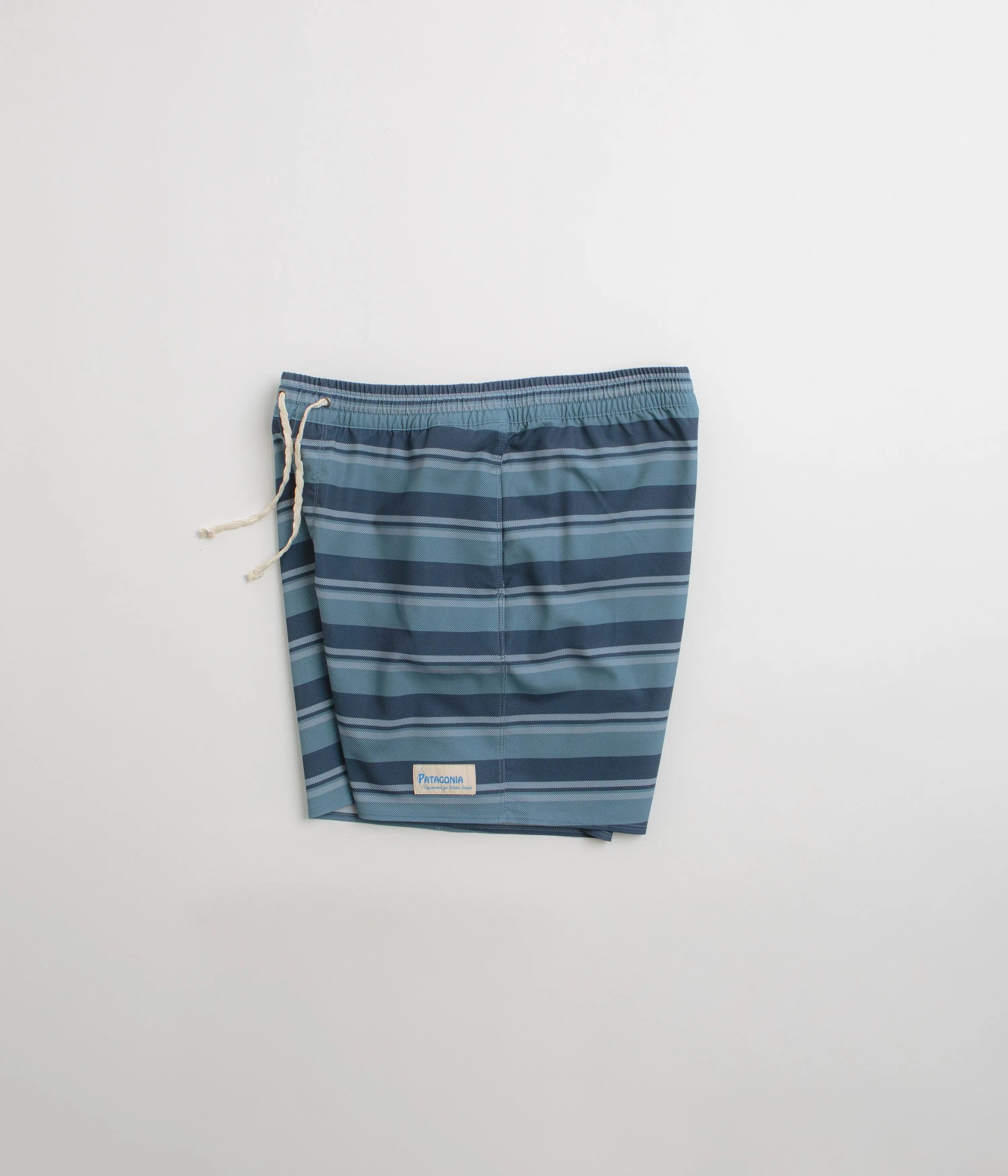 Patagonia Hydropeak Volley 16 Shorts - Twinnie Stripe: Still Blue
