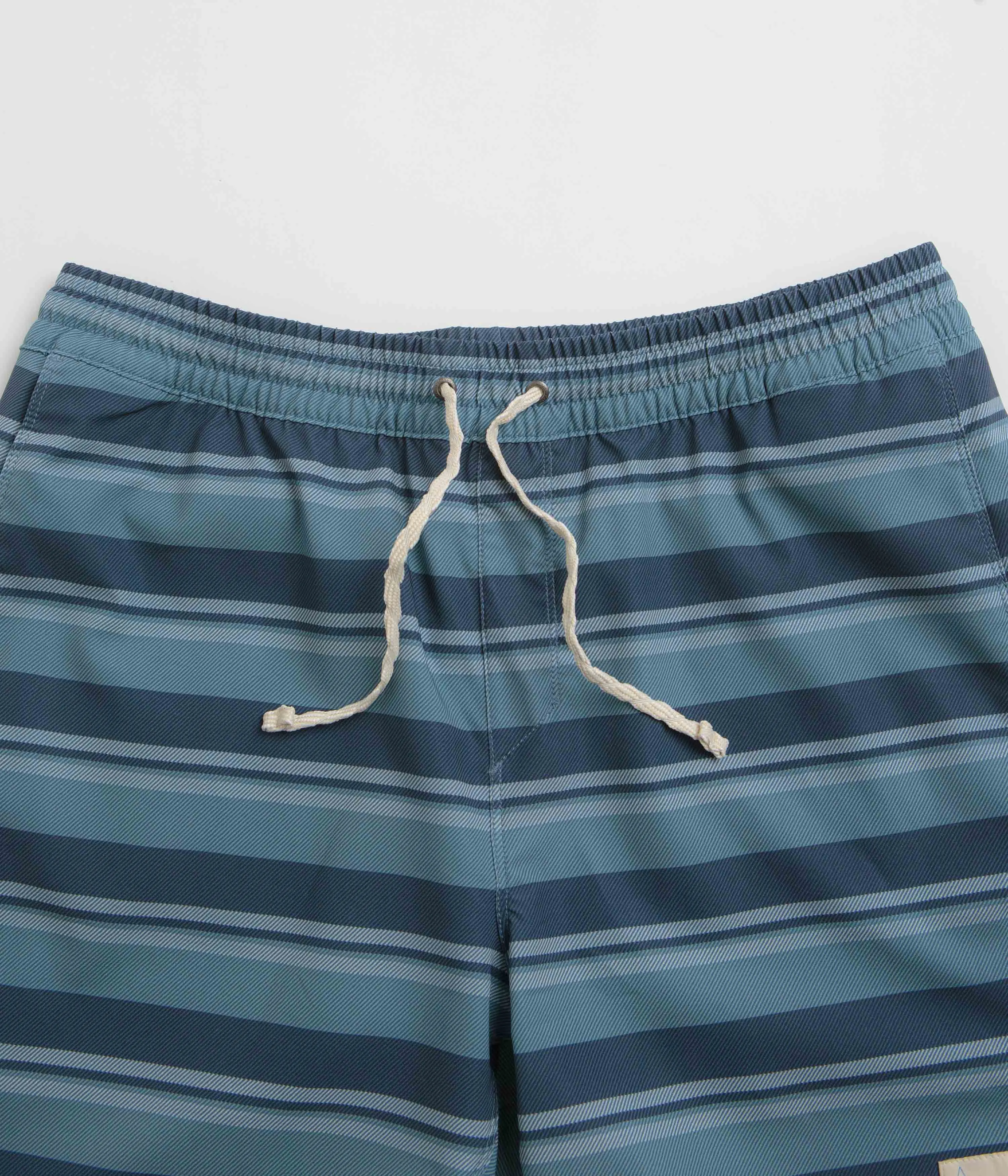 Patagonia Hydropeak Volley 16 Shorts - Twinnie Stripe: Still Blue