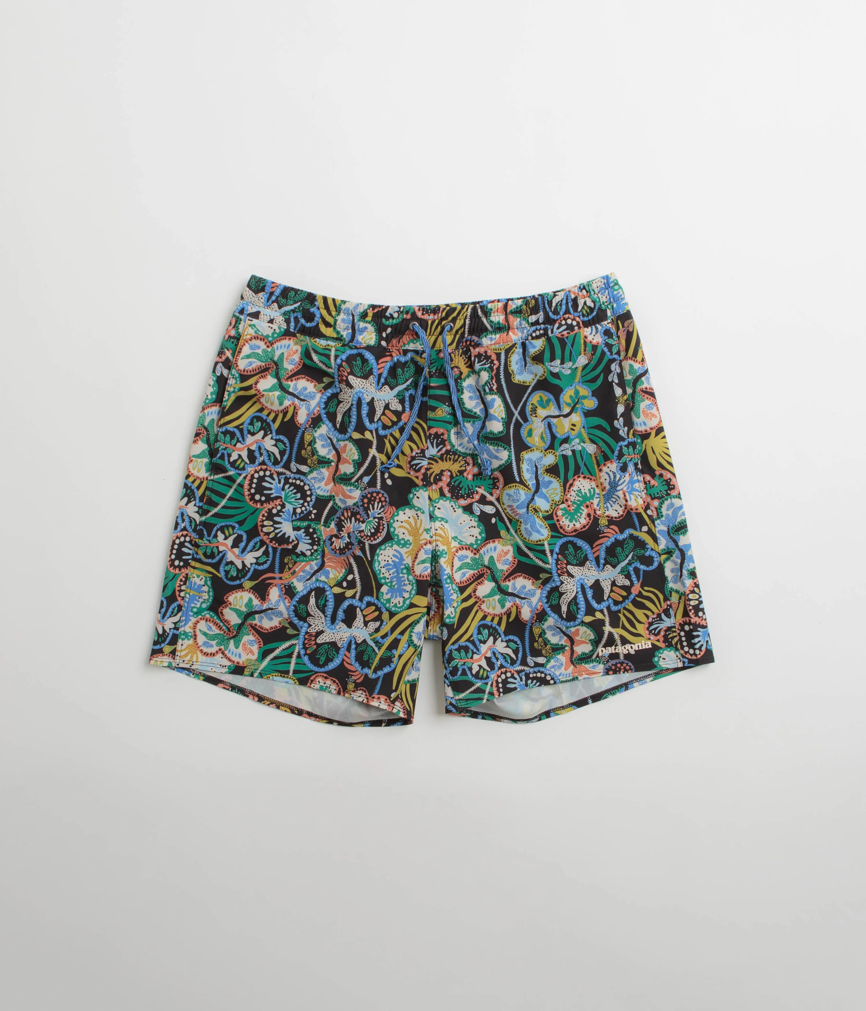 Patagonia Hydropeak Volley 16 Shorts - Undersea: Black