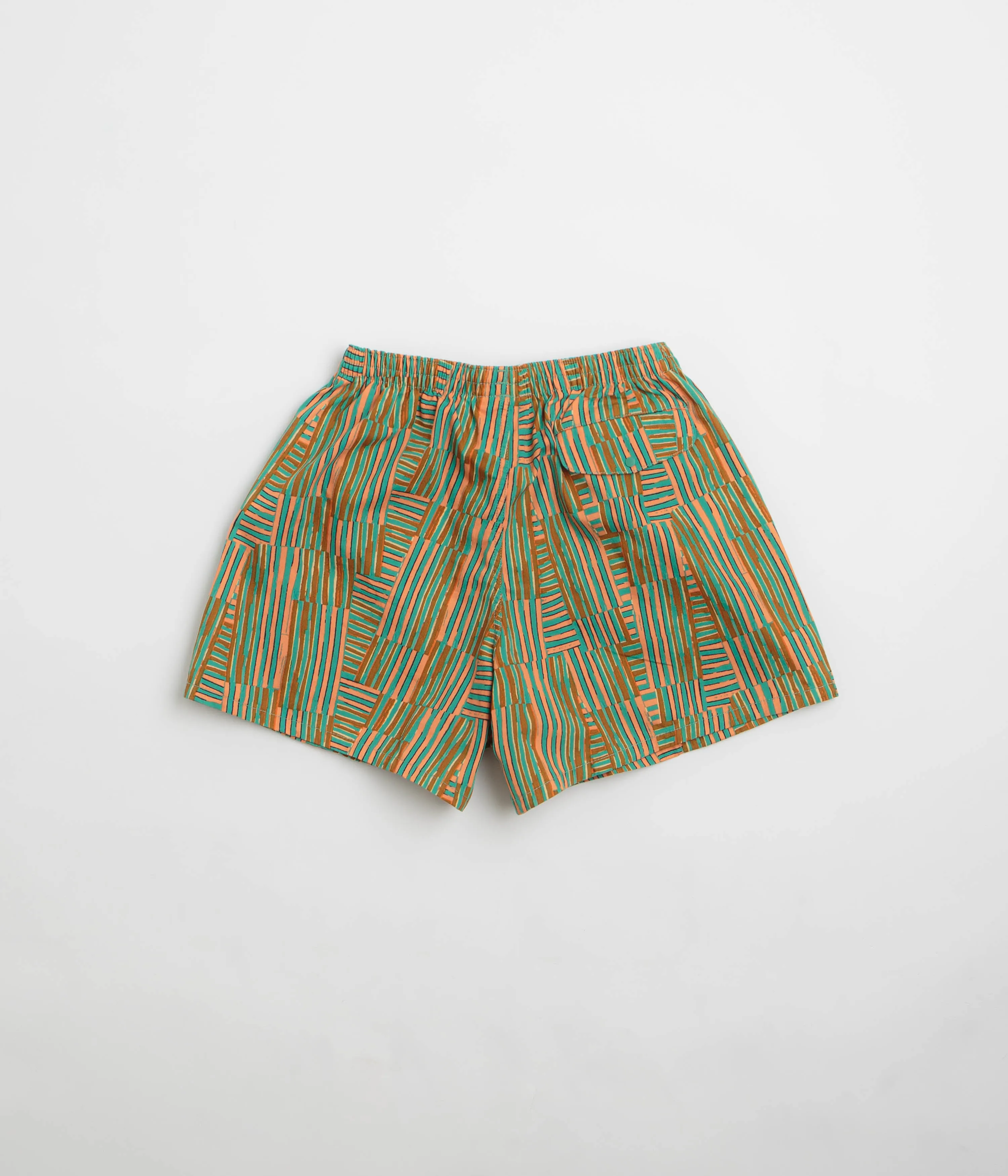 Patagonia Womens Funhoggers Shorts - Quilty Fitz: Heartleaf Green