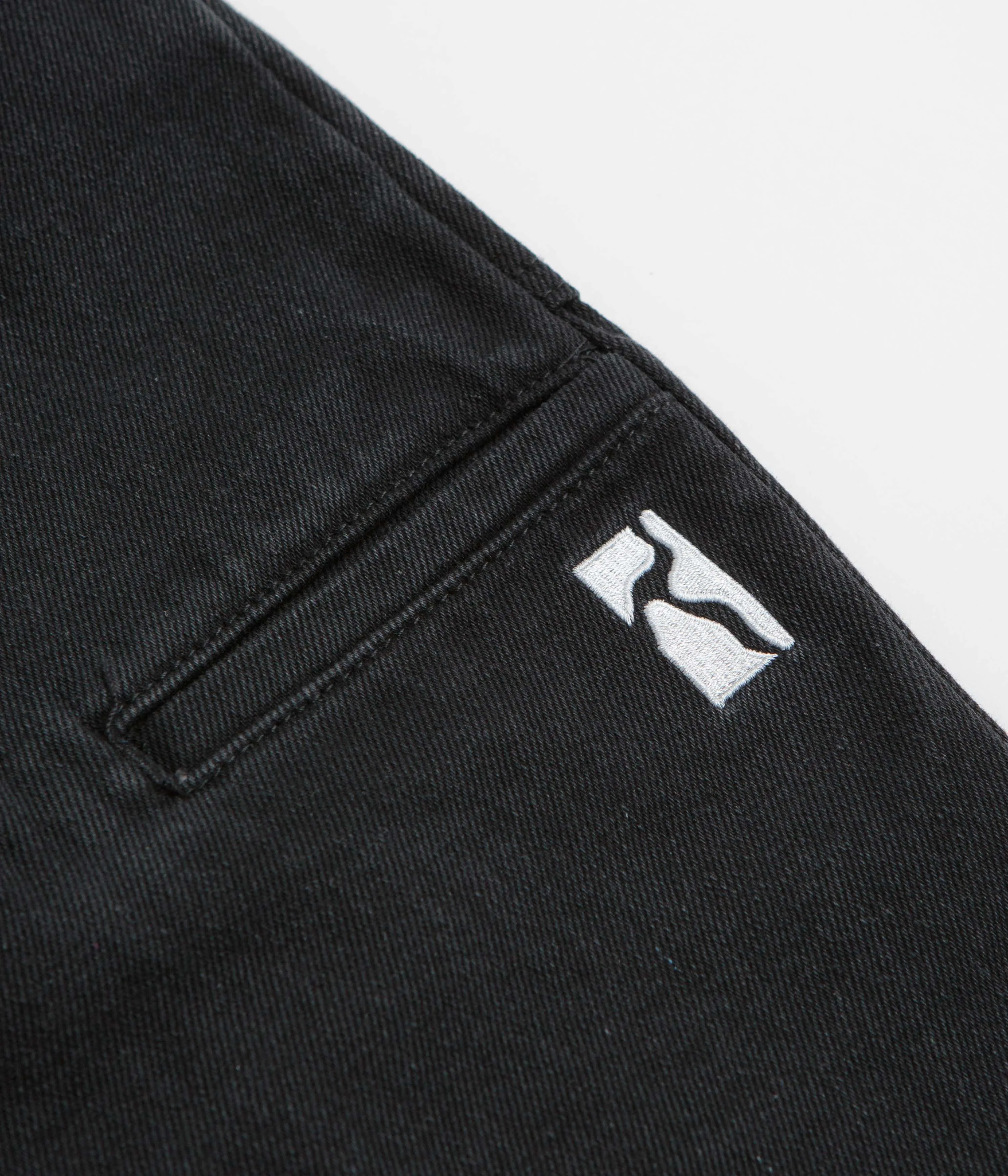 Poetic Collective Denim Painter Shorts - Black