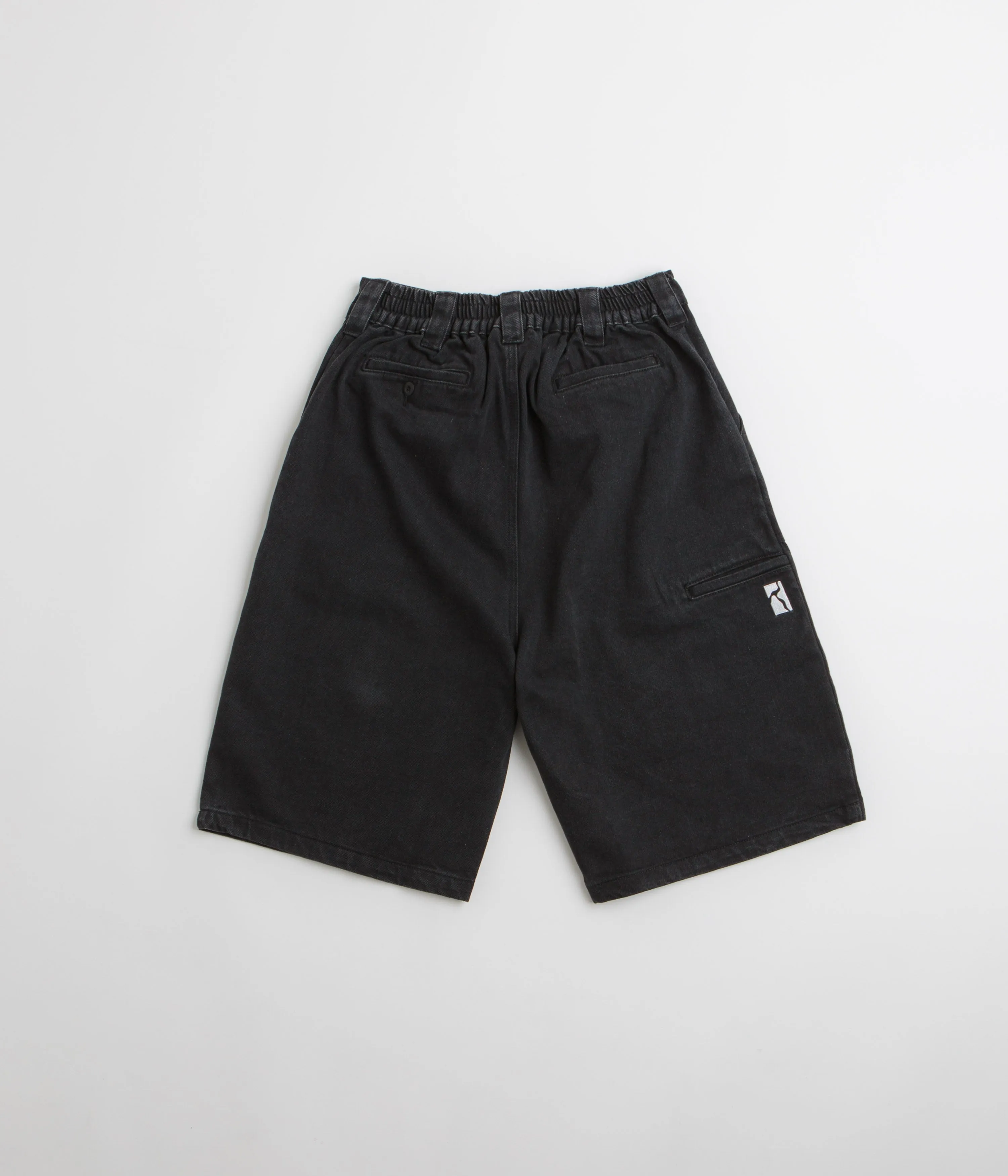 Poetic Collective Denim Painter Shorts - Black