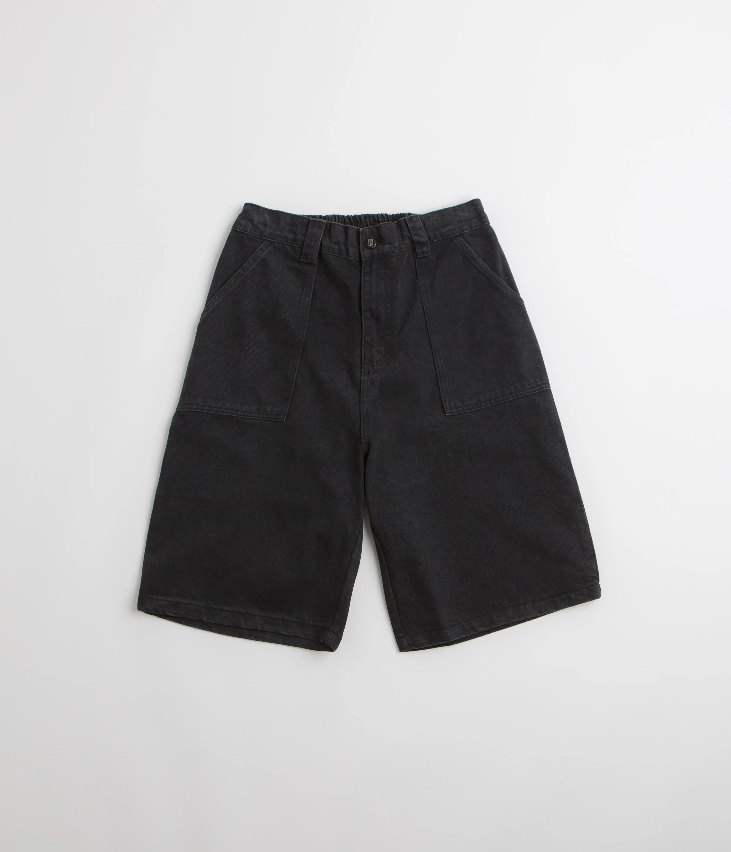 Poetic Collective Denim Painter Shorts - Black
