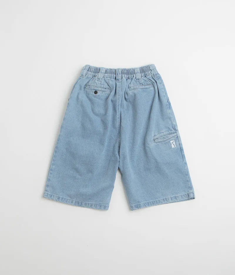 Poetic Collective Painter Shorts - Light Denim