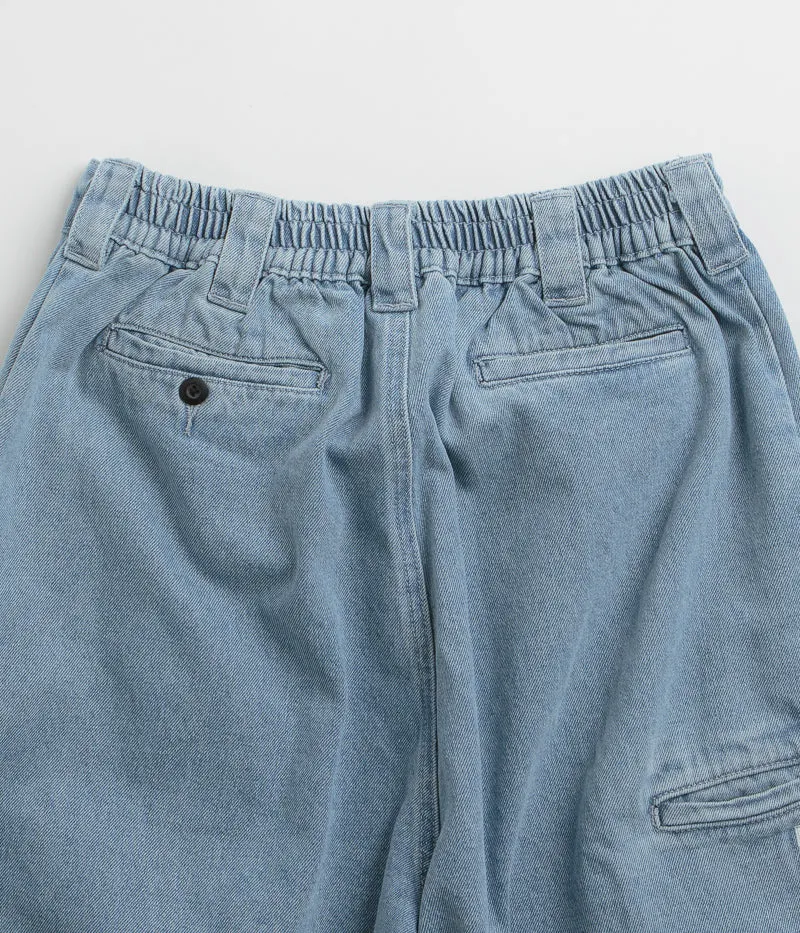 Poetic Collective Painter Shorts - Light Denim