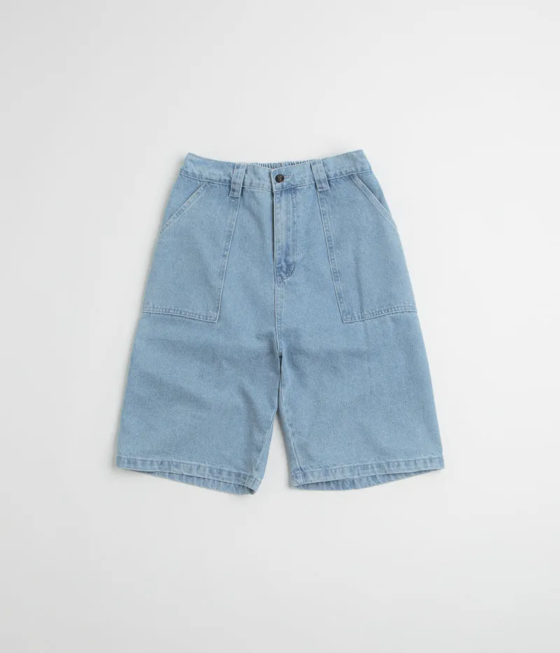 Poetic Collective Painter Shorts - Light Denim