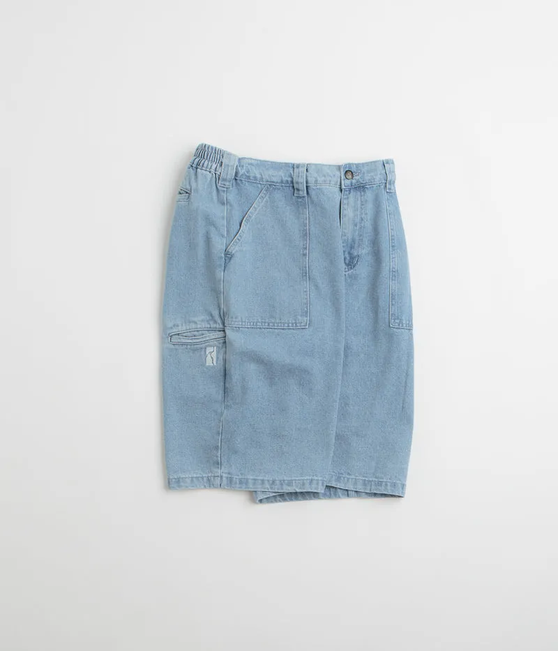 Poetic Collective Painter Shorts - Light Denim