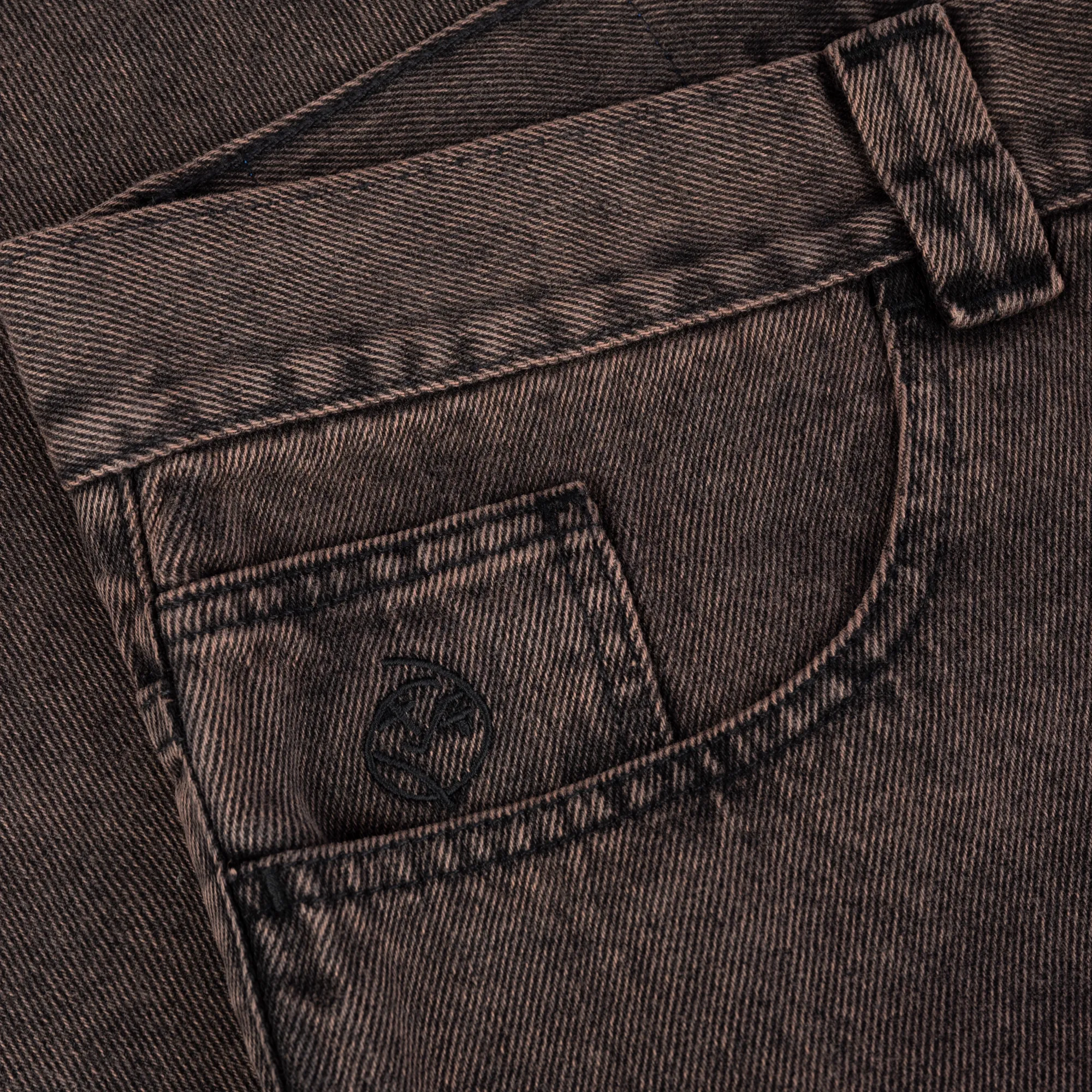 POLAR BIG BOY SHORTS - MUD BROWN