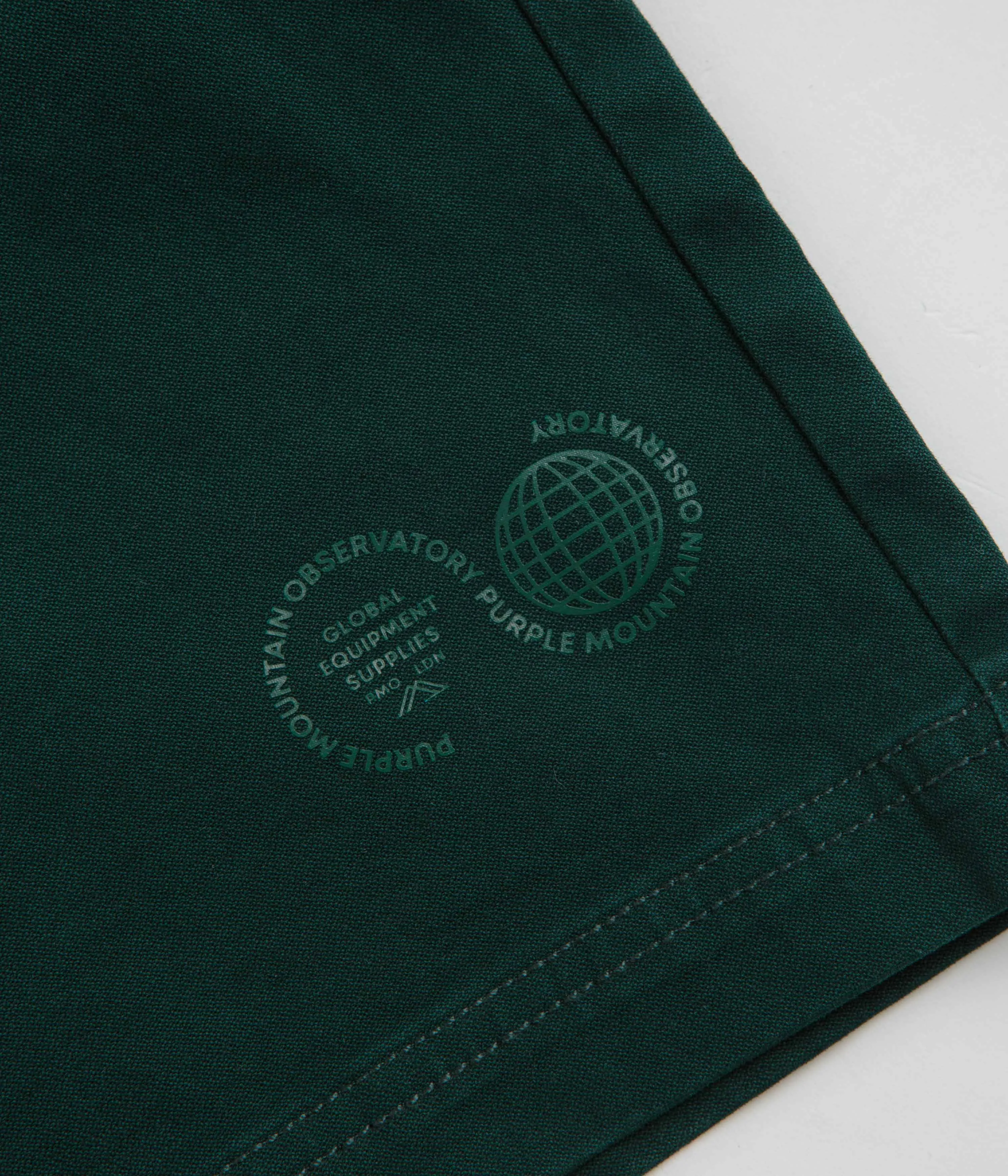 Purple Mountain Observatory Trek Shorts - Pine Green