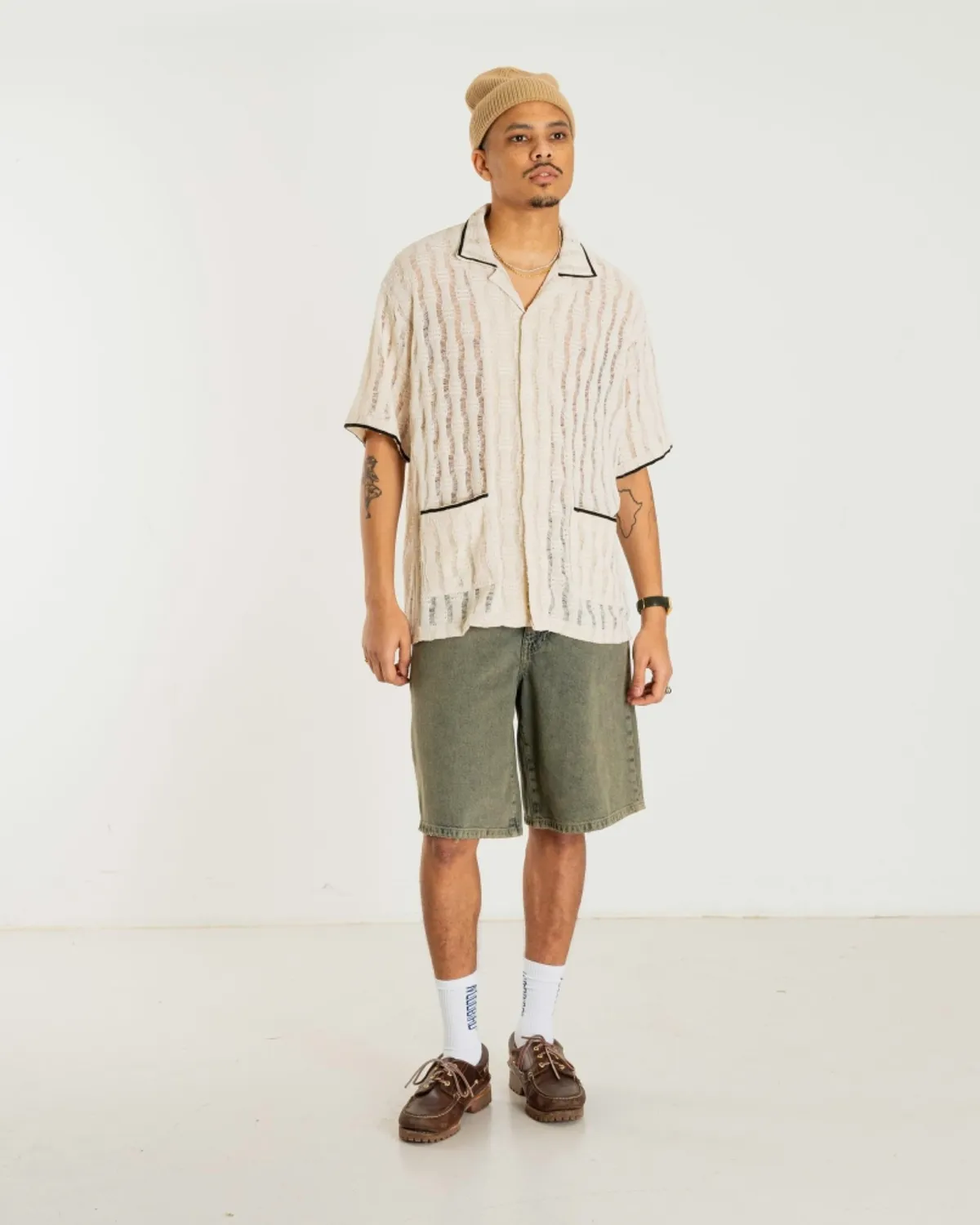 Rami Dirt Shorts - Dark Green