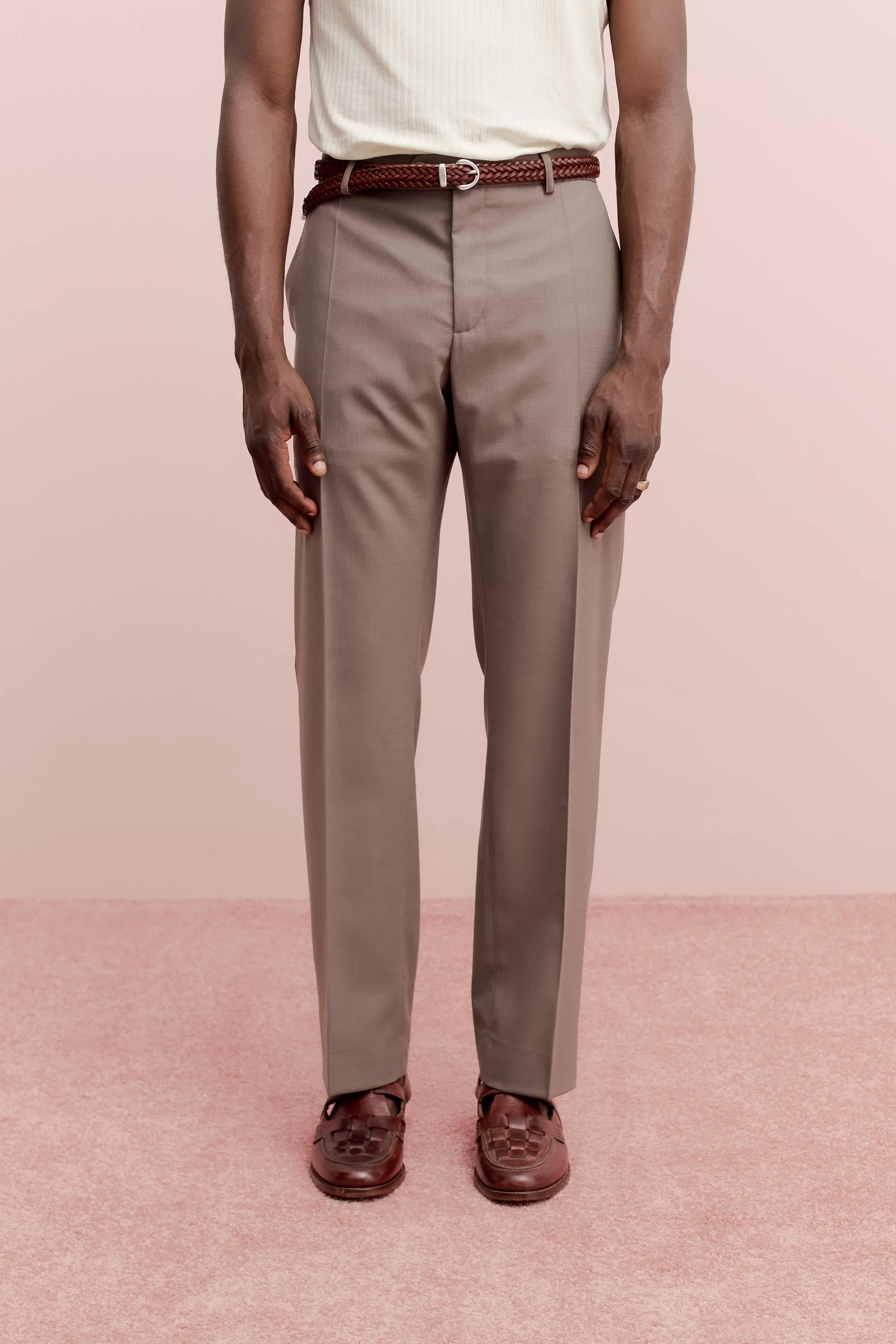 RELAXED TAILORED TROUSERS