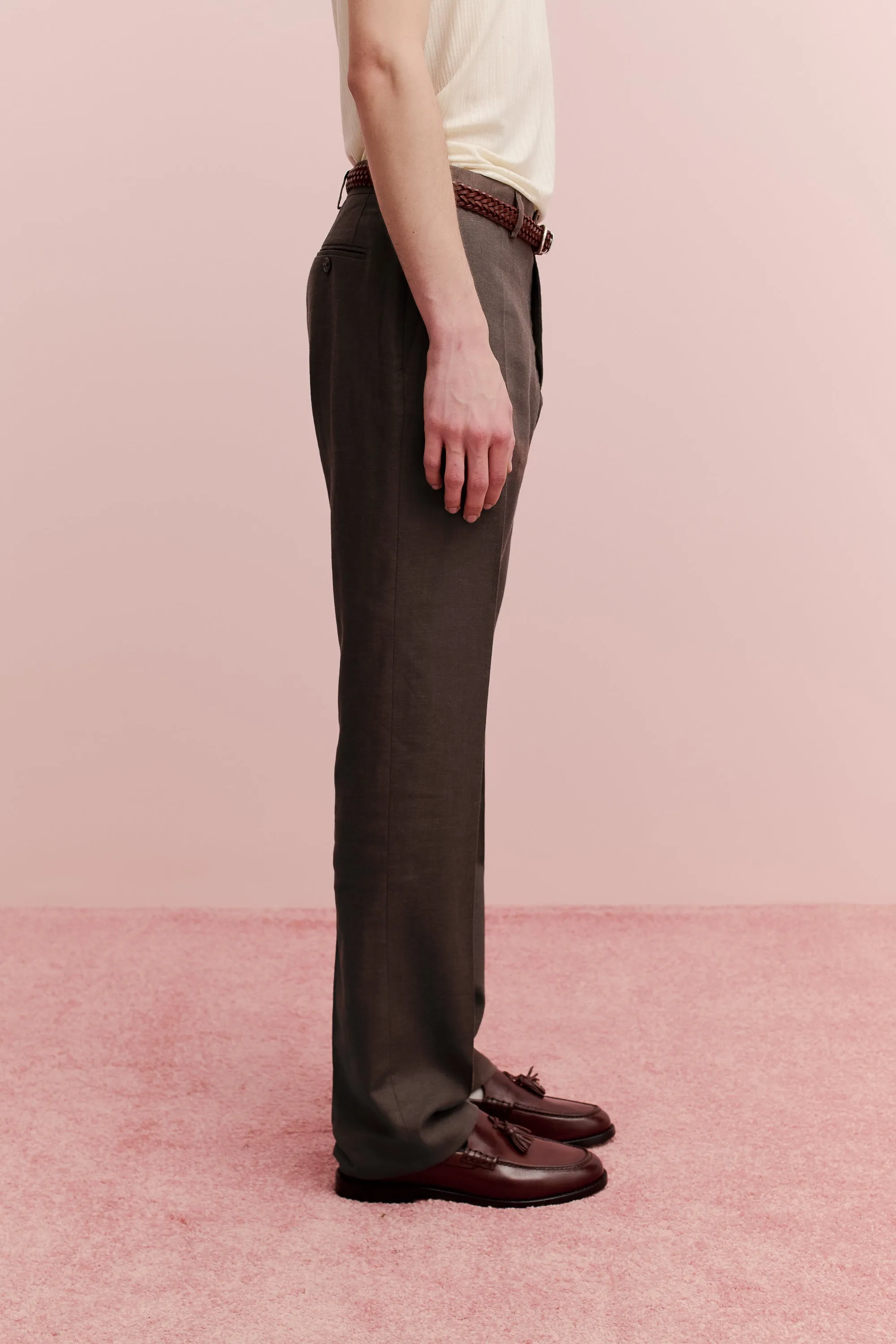 RELAXED TAILORED TROUSERS