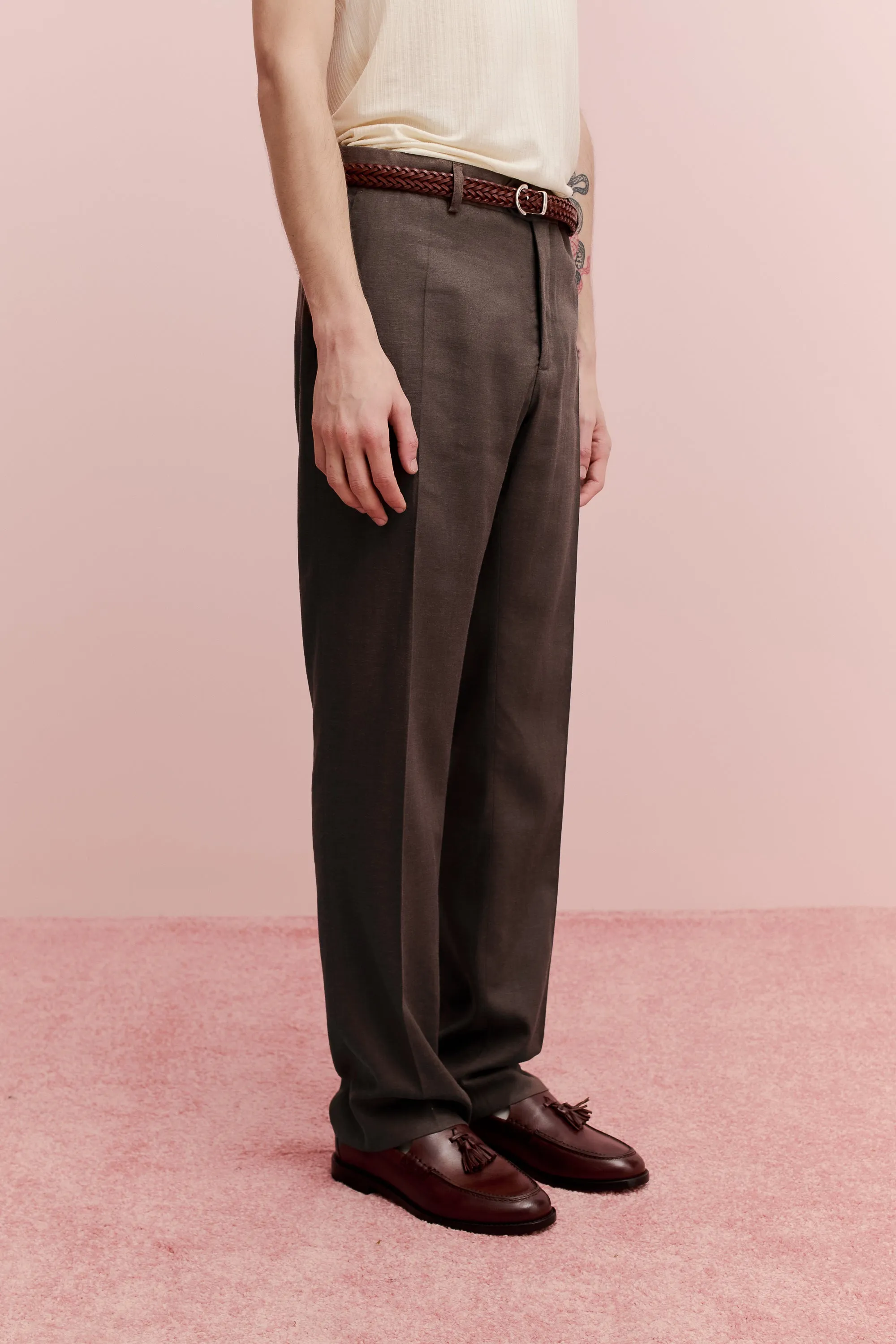 RELAXED TAILORED TROUSERS