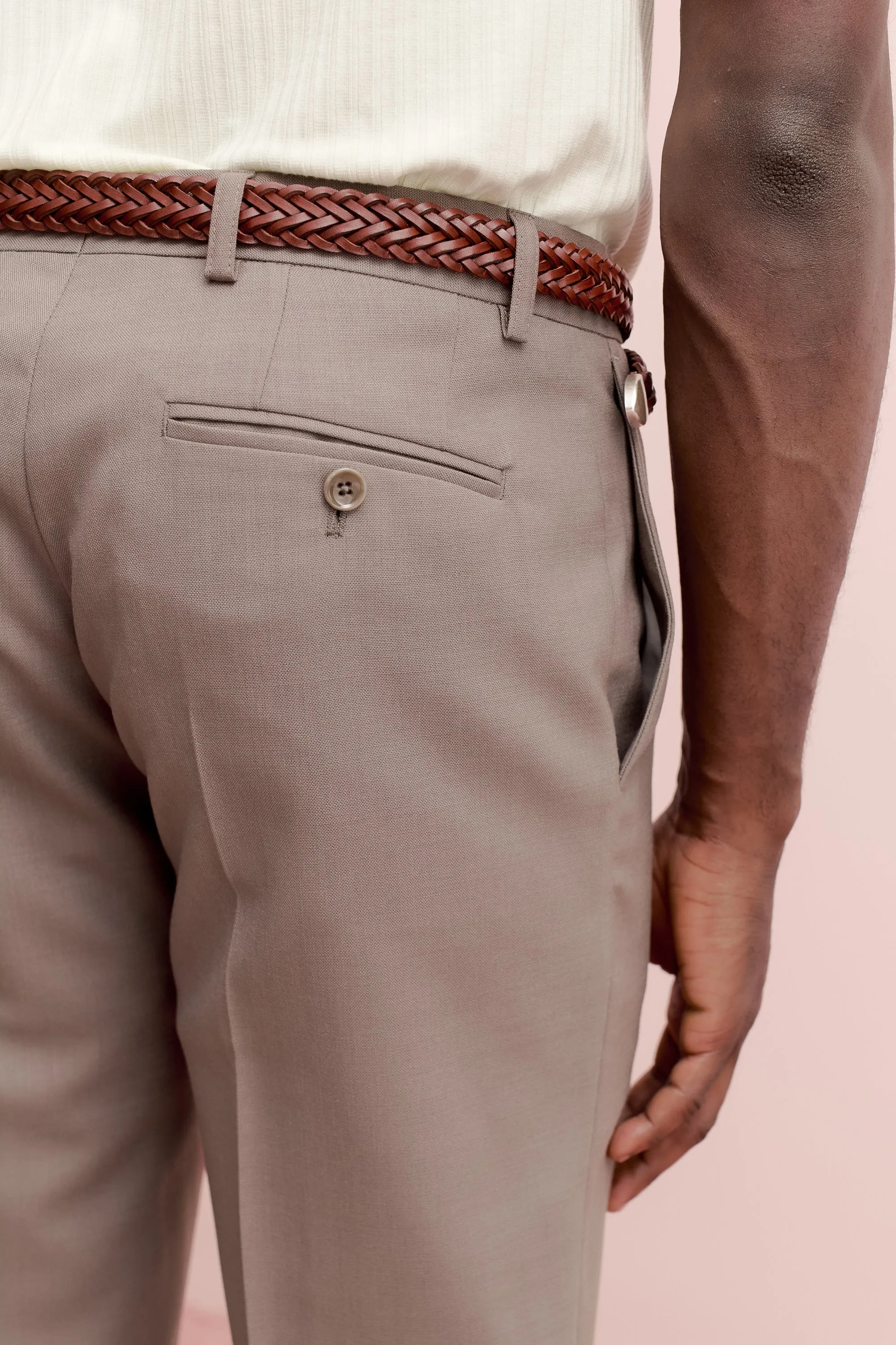 RELAXED TAILORED TROUSERS