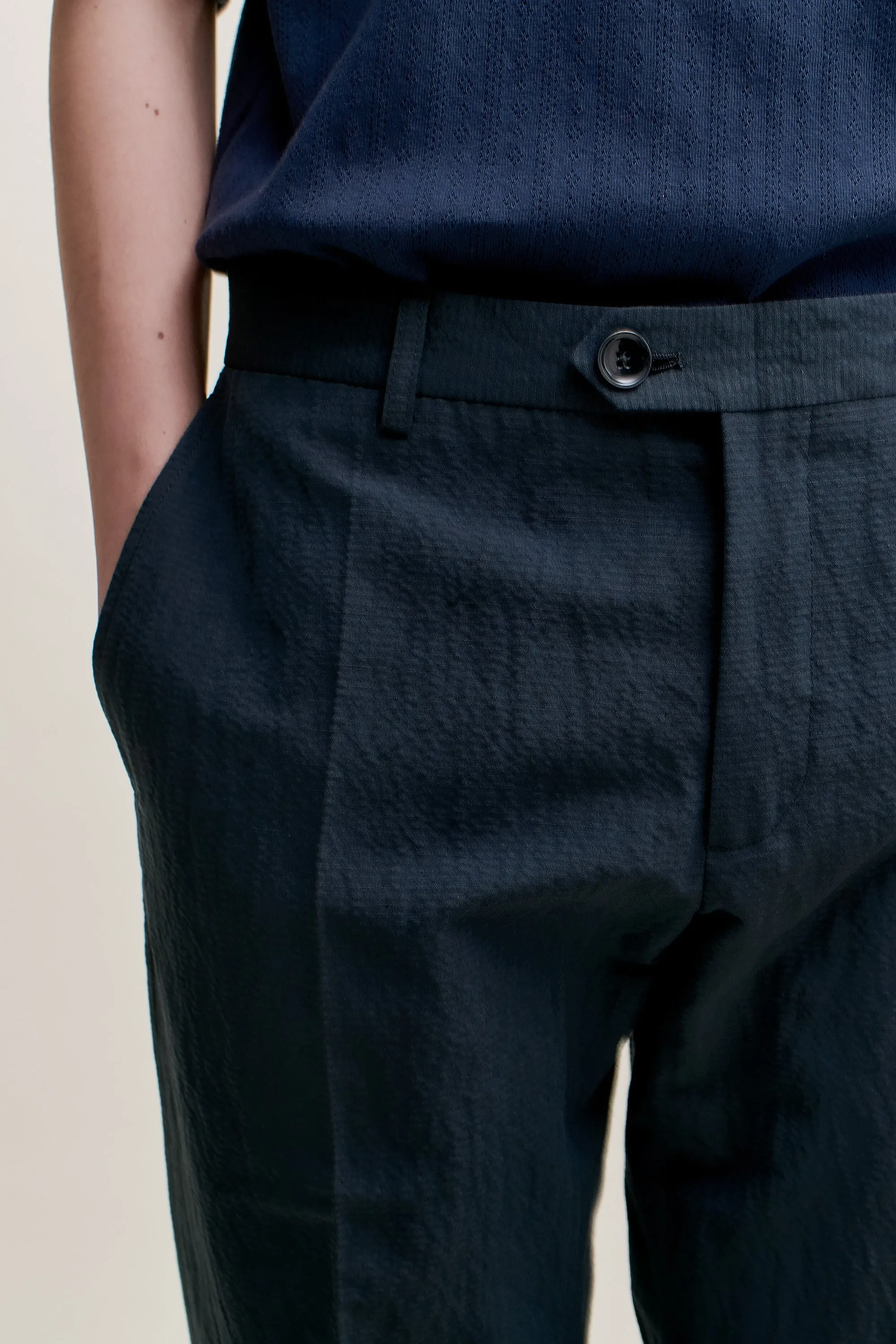 RELAXED TAILORED TROUSERS
