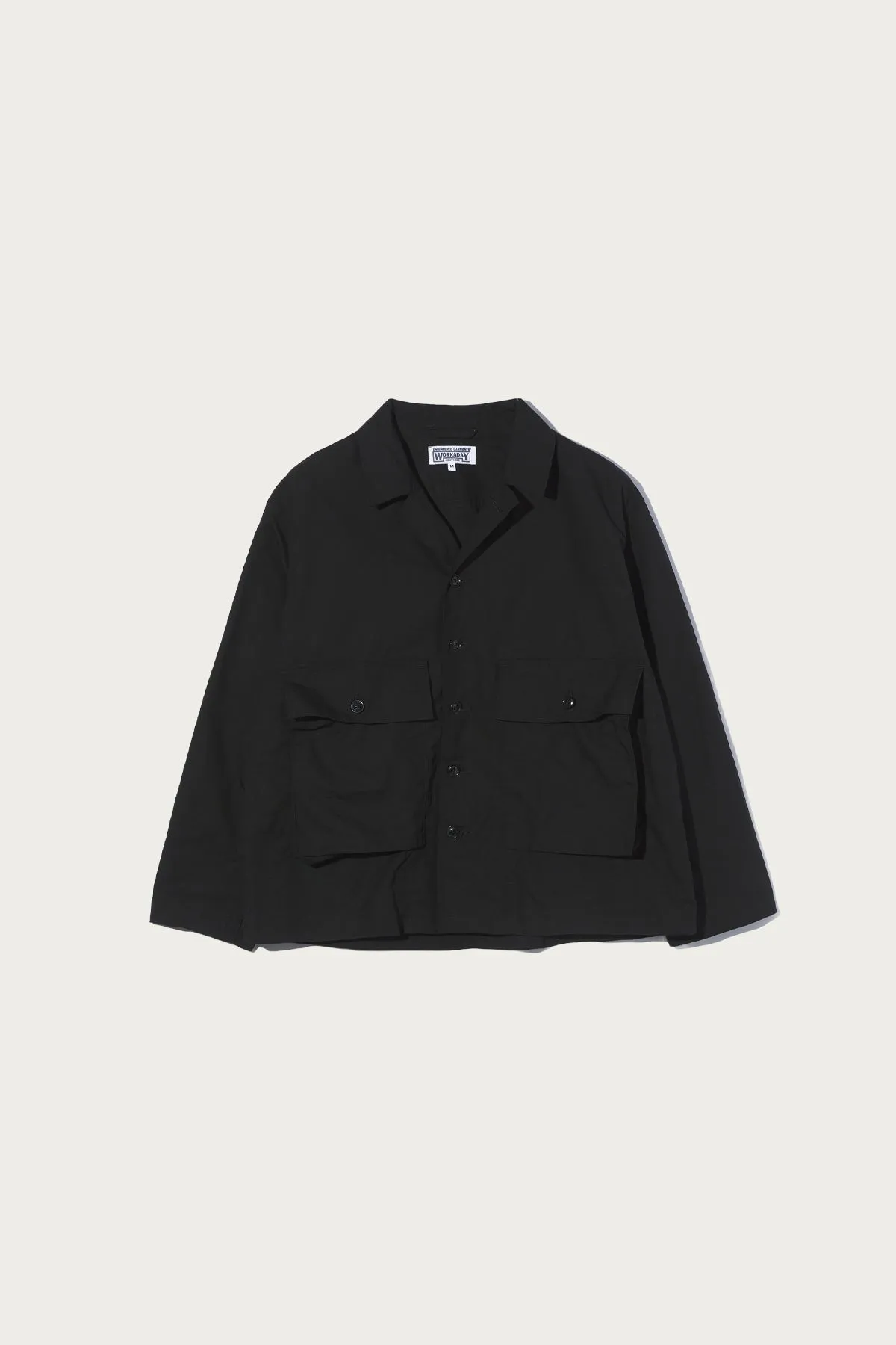 Sea Bees Jacket - Black Cotton Ripstop