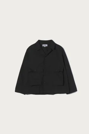Sea Bees Jacket - Black Cotton Ripstop