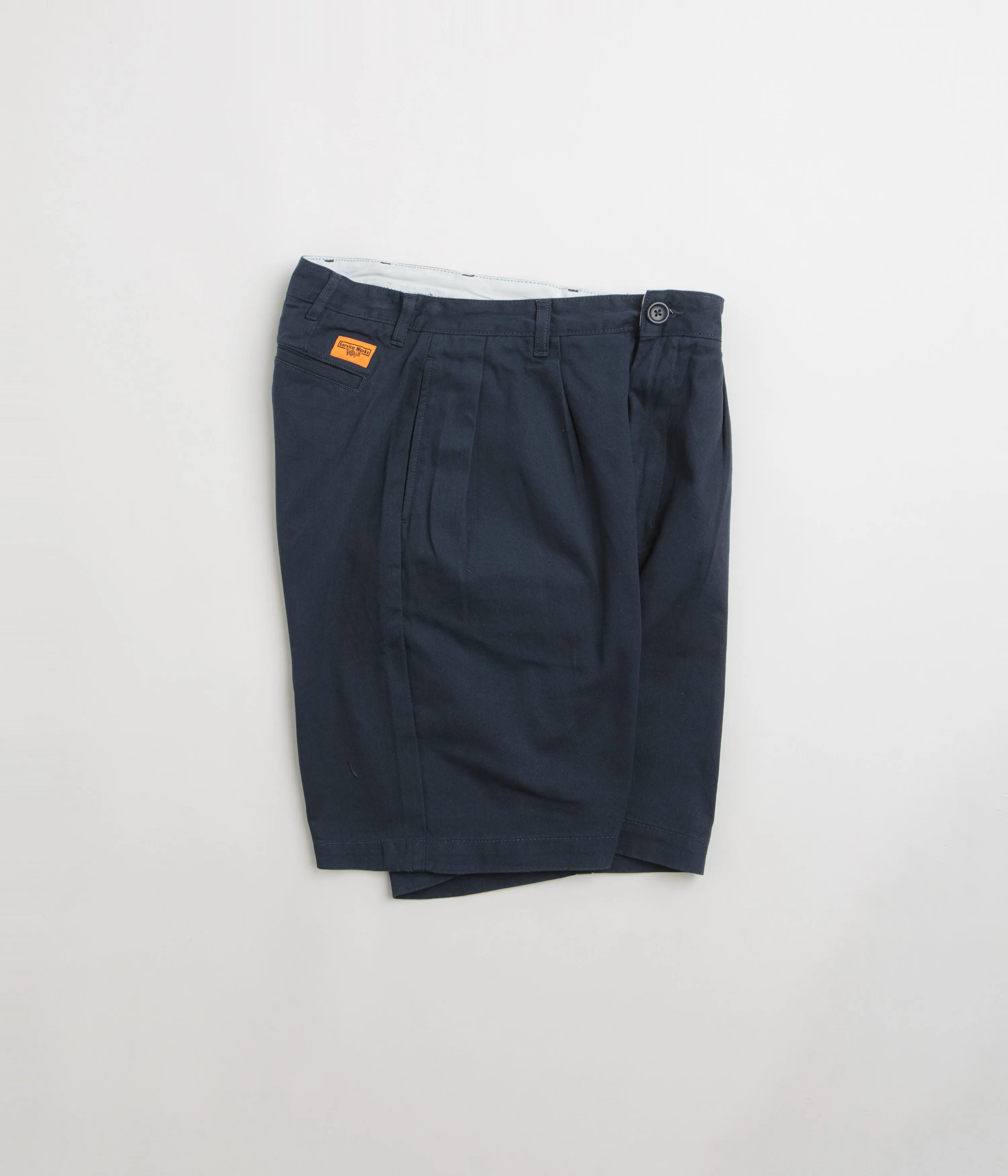 Service Works Drill Part Timer Shorts - Navy