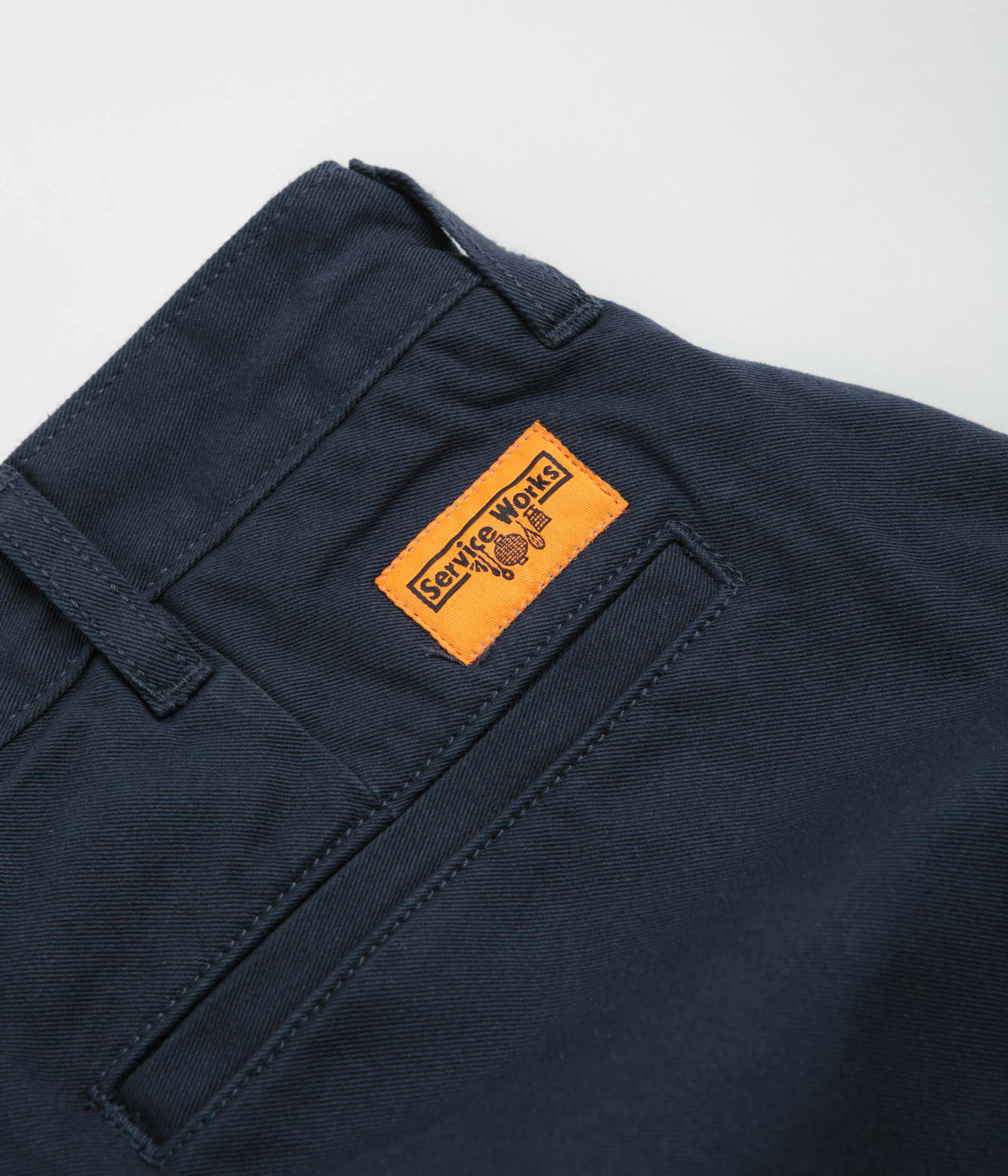 Service Works Drill Part Timer Shorts - Navy