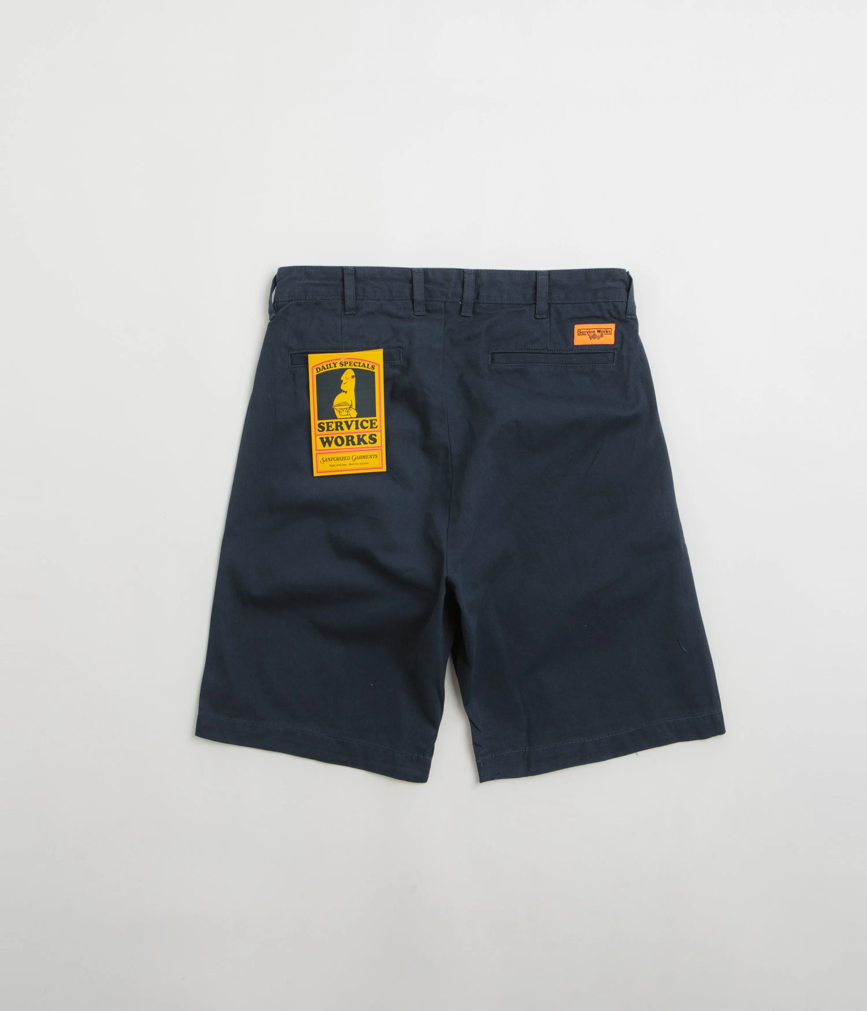 Service Works Drill Part Timer Shorts - Navy