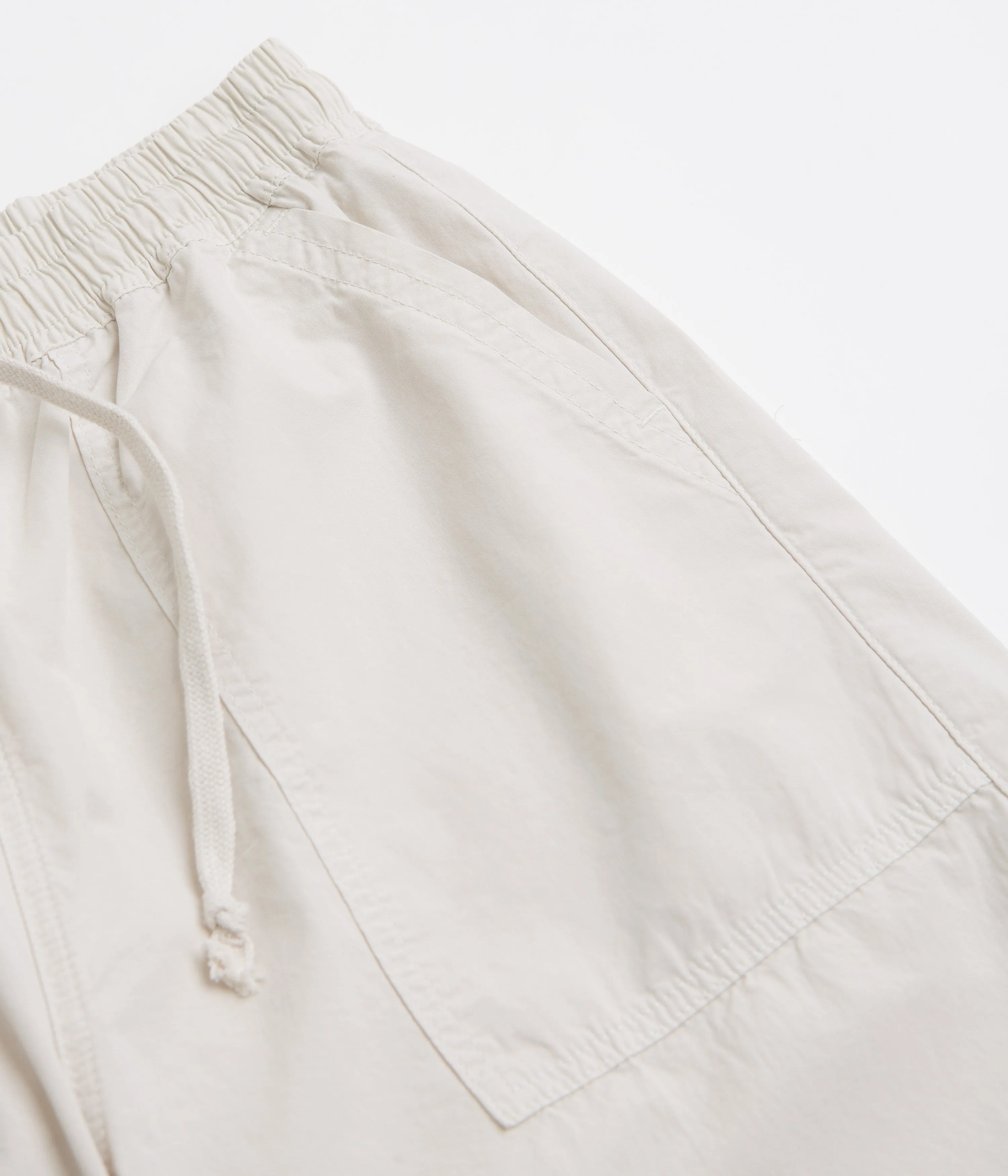 Service Works Poplin Chef Shorts - Salt