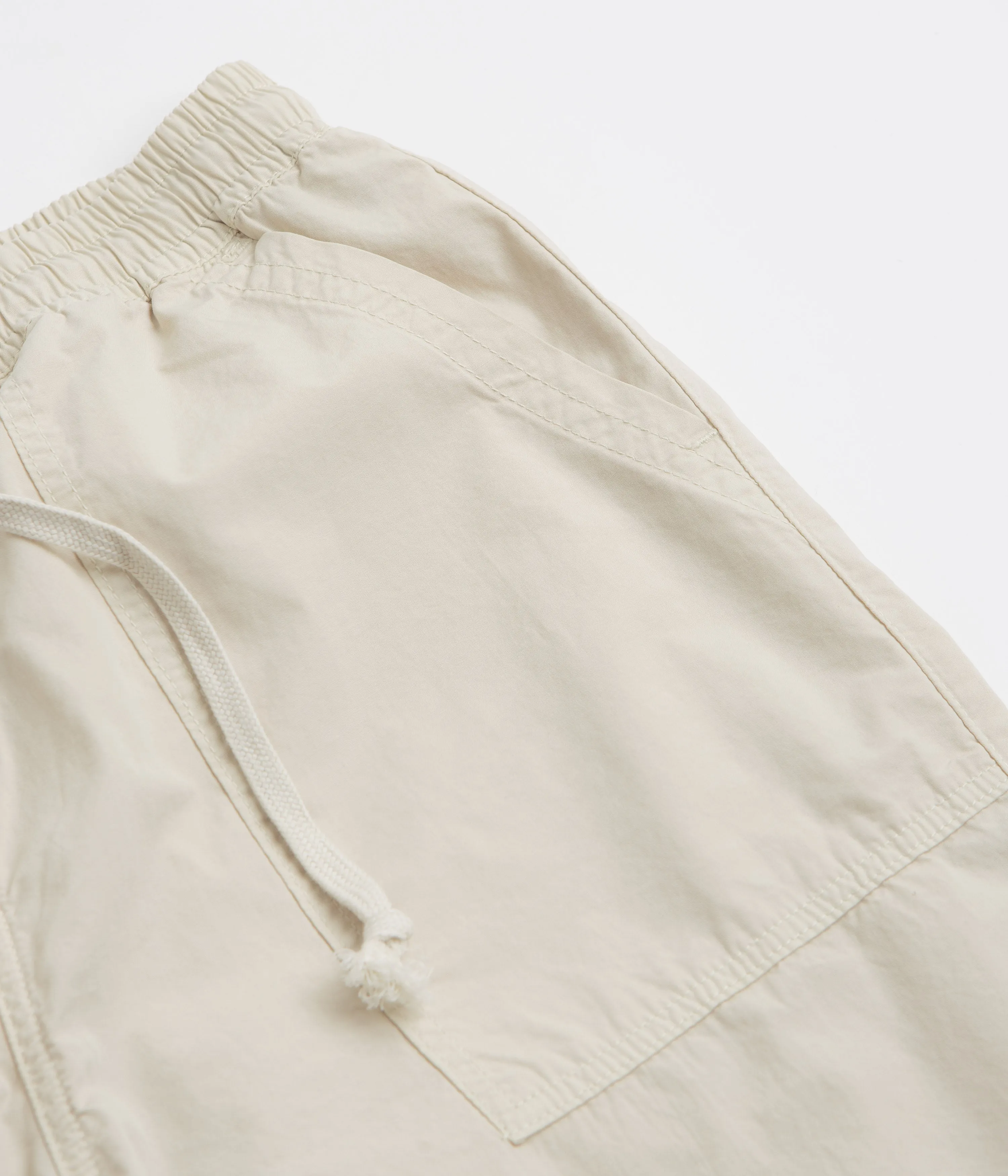 Service Works Poplin Chef Shorts - White Oak