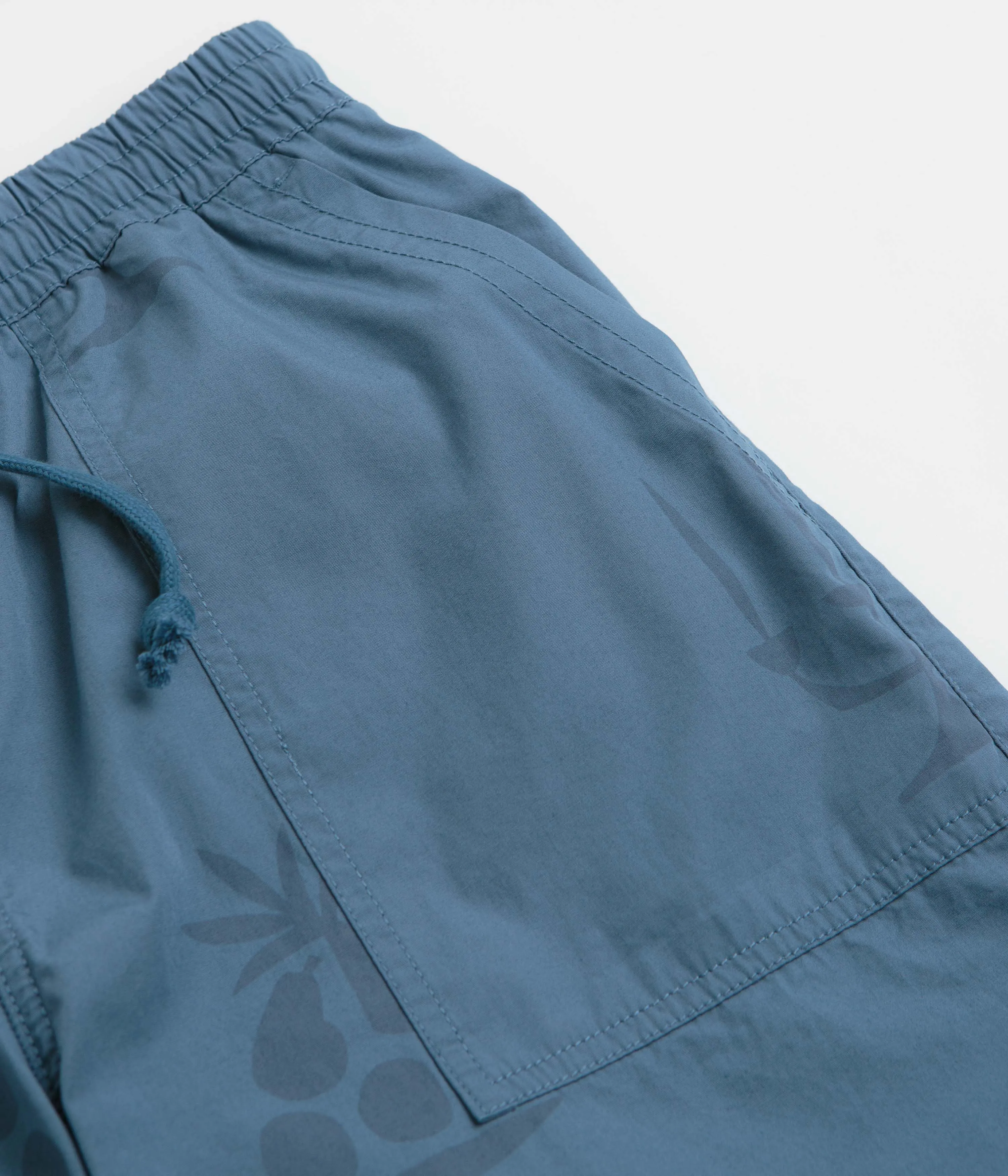 Service Works Poplin Printed Chef Shorts - Slate