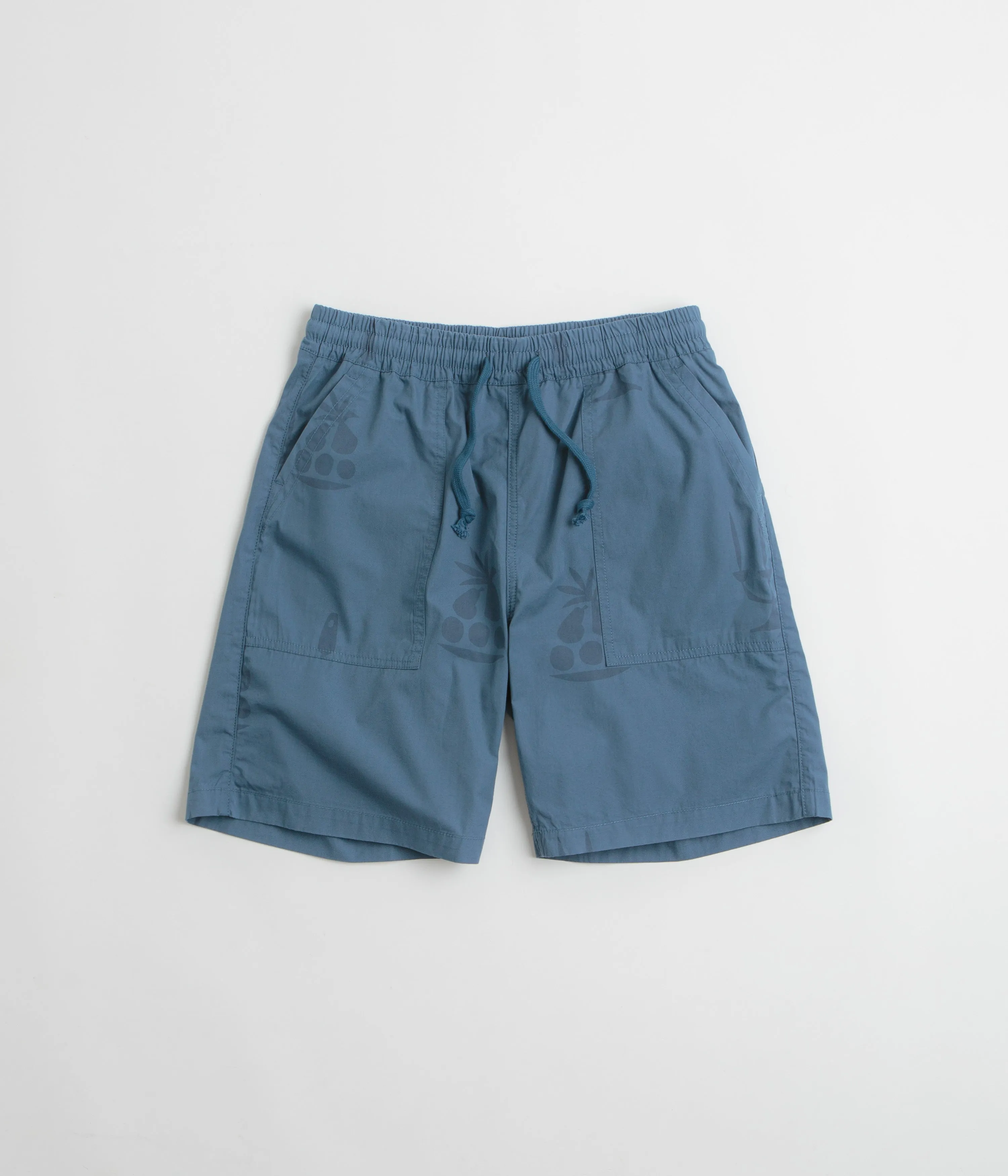 Service Works Poplin Printed Chef Shorts - Slate