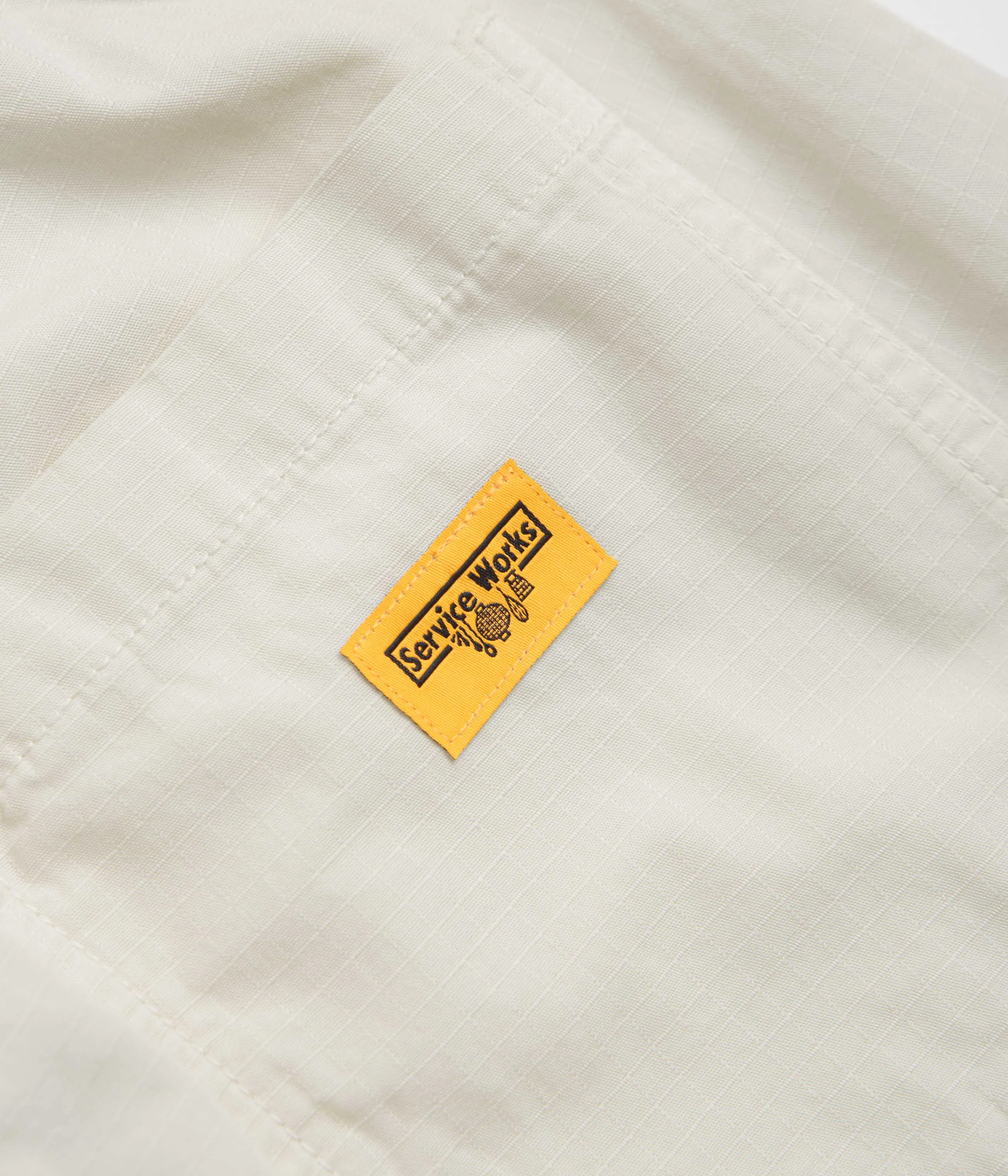 Service Works Ripstop Chef Shorts - Bone