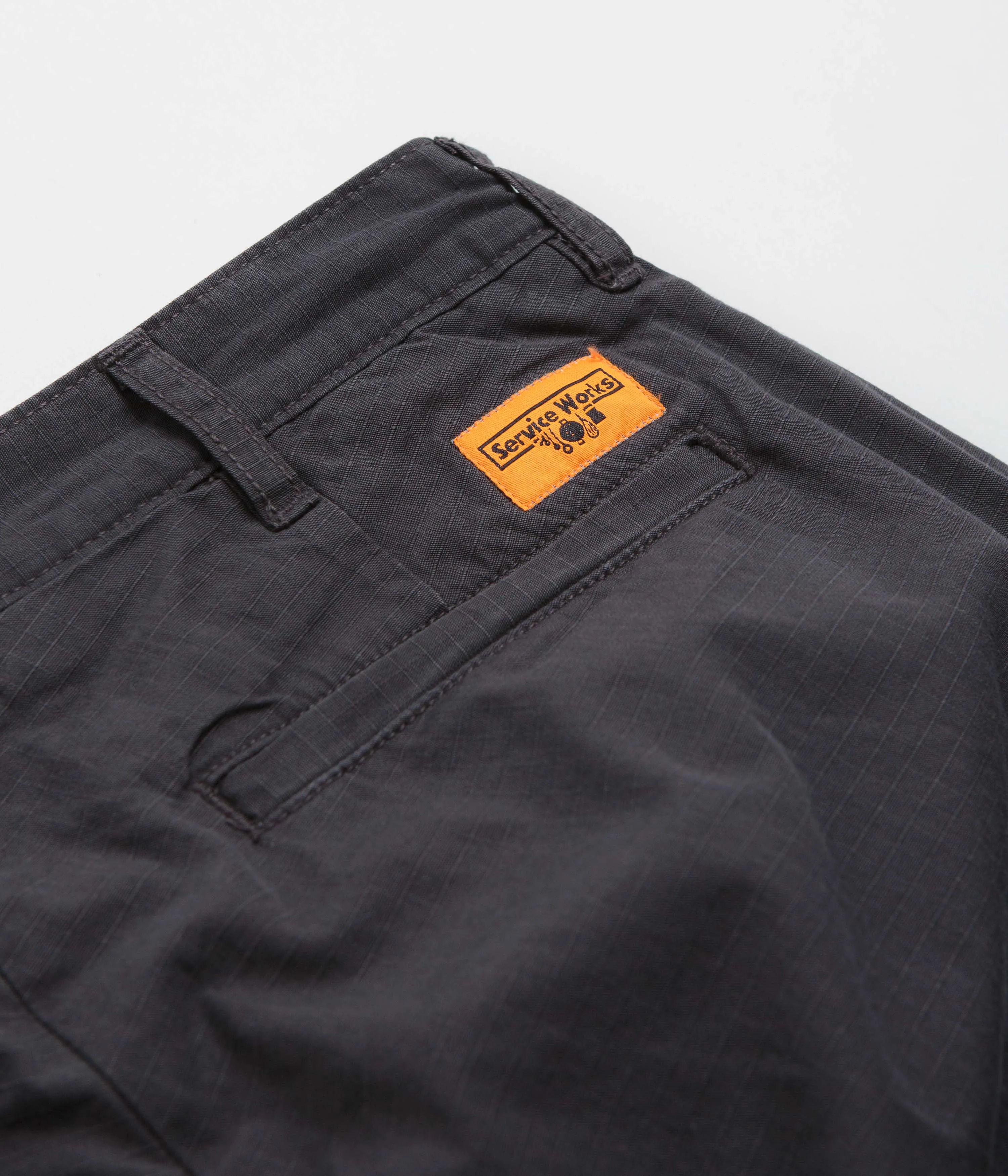 Service Works Ripstop Part Timer Pants - Washed Black